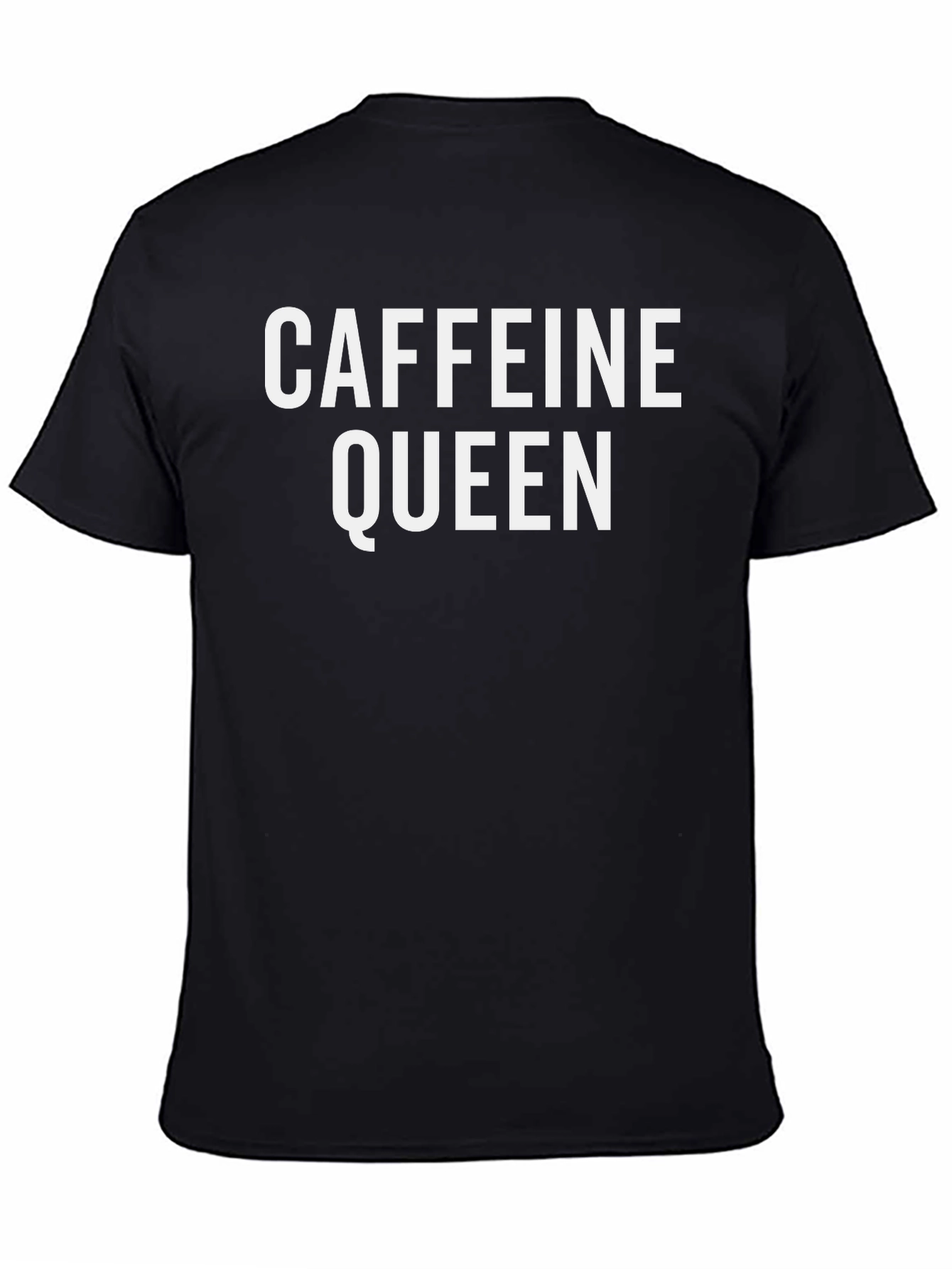 Caffeine Queen Graphic Tee - Black T-Shirt