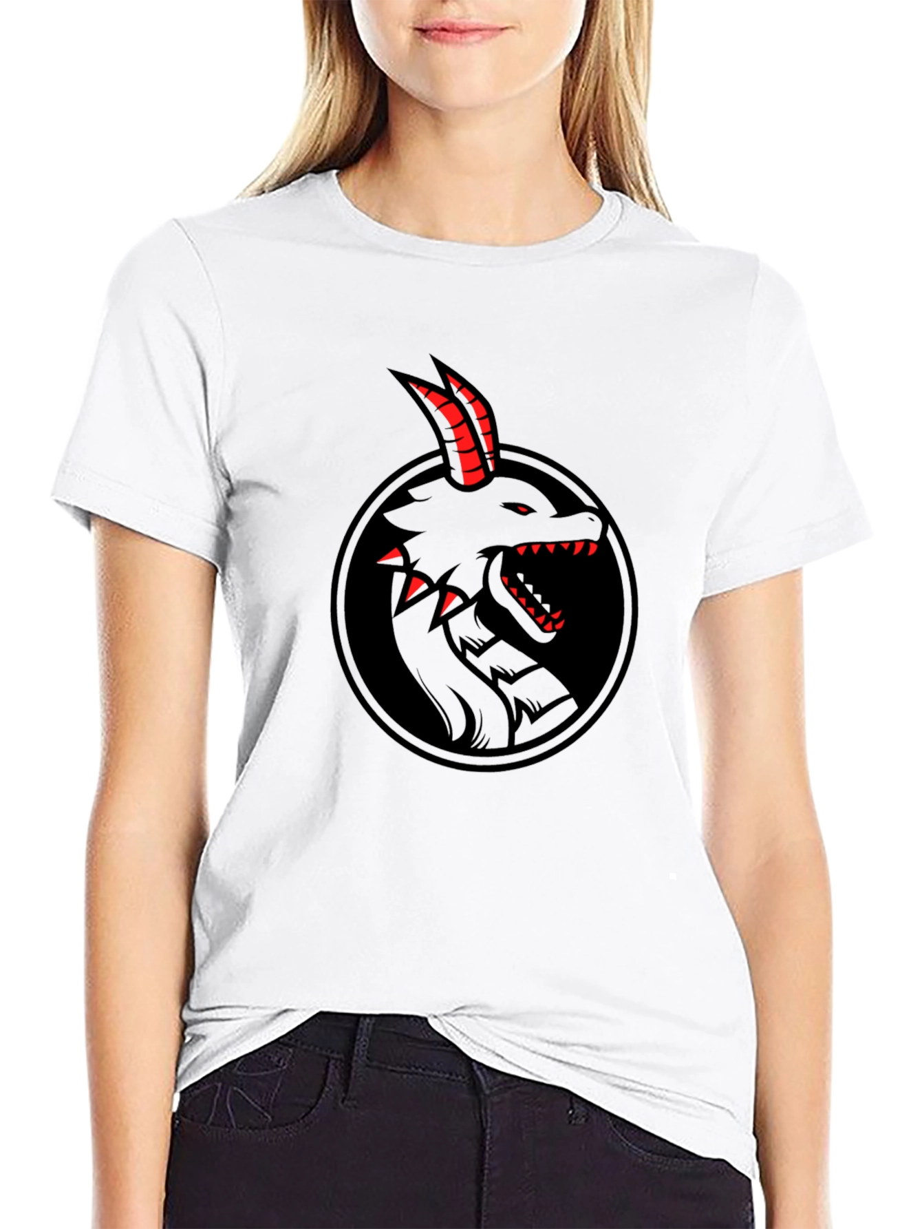 Black Dragon Graphic Tee - Mens Fashion