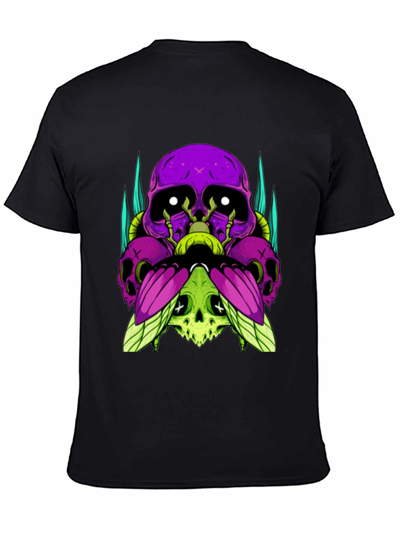 Skull Stack Graphic Tee