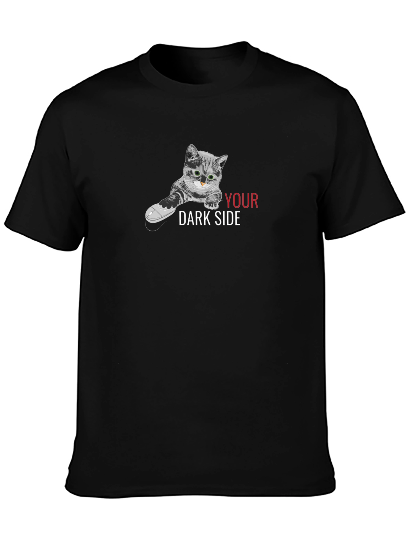 Cat Your Dark Side Graphic T-Shirt