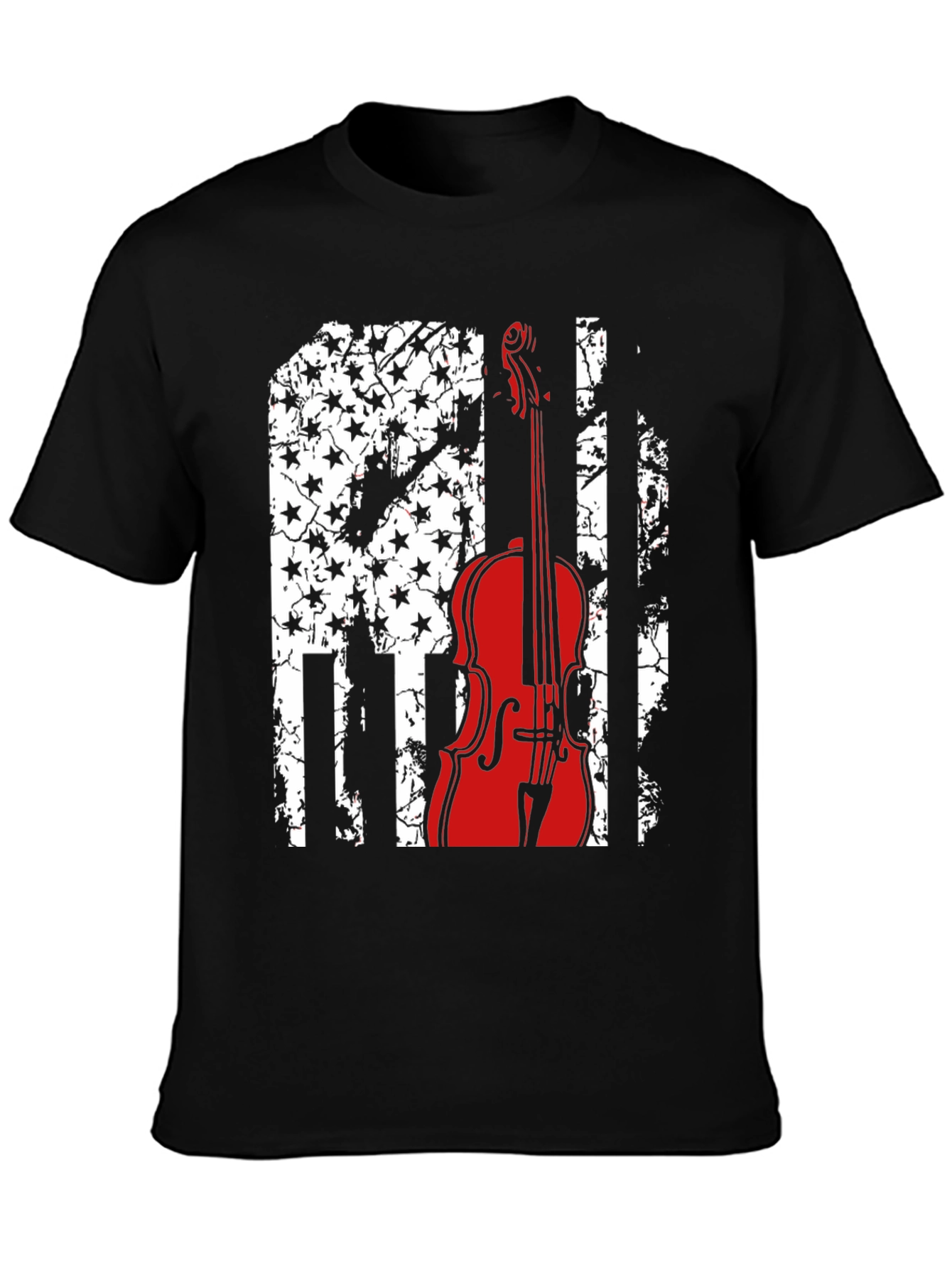 Patriotic Violin T-Shirt