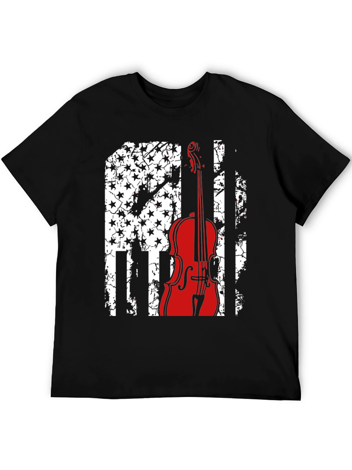 Patriotic Violin T-Shirt