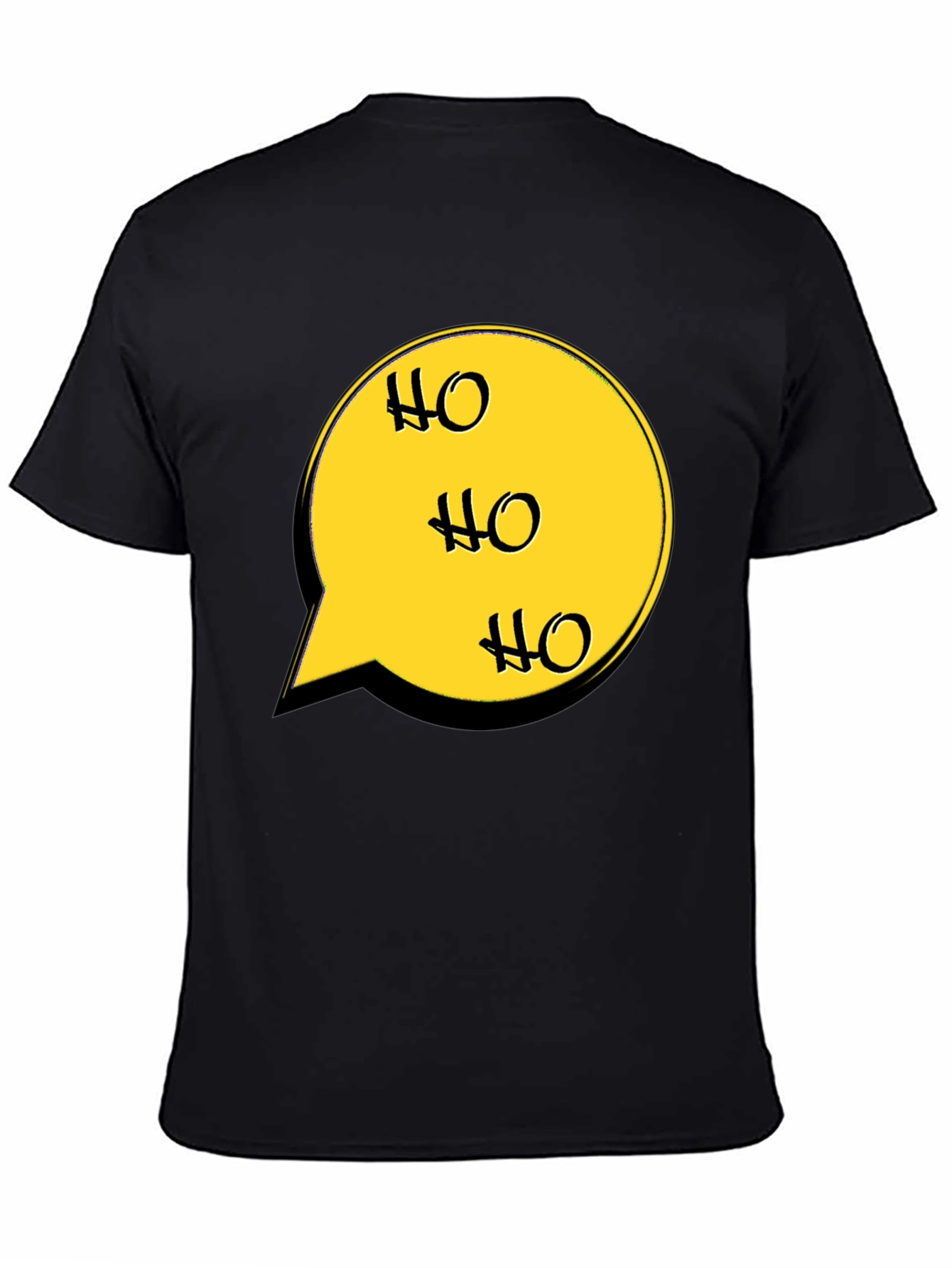 Festive Ho Ho Ho Speech Bubble Graphic T-Shirt