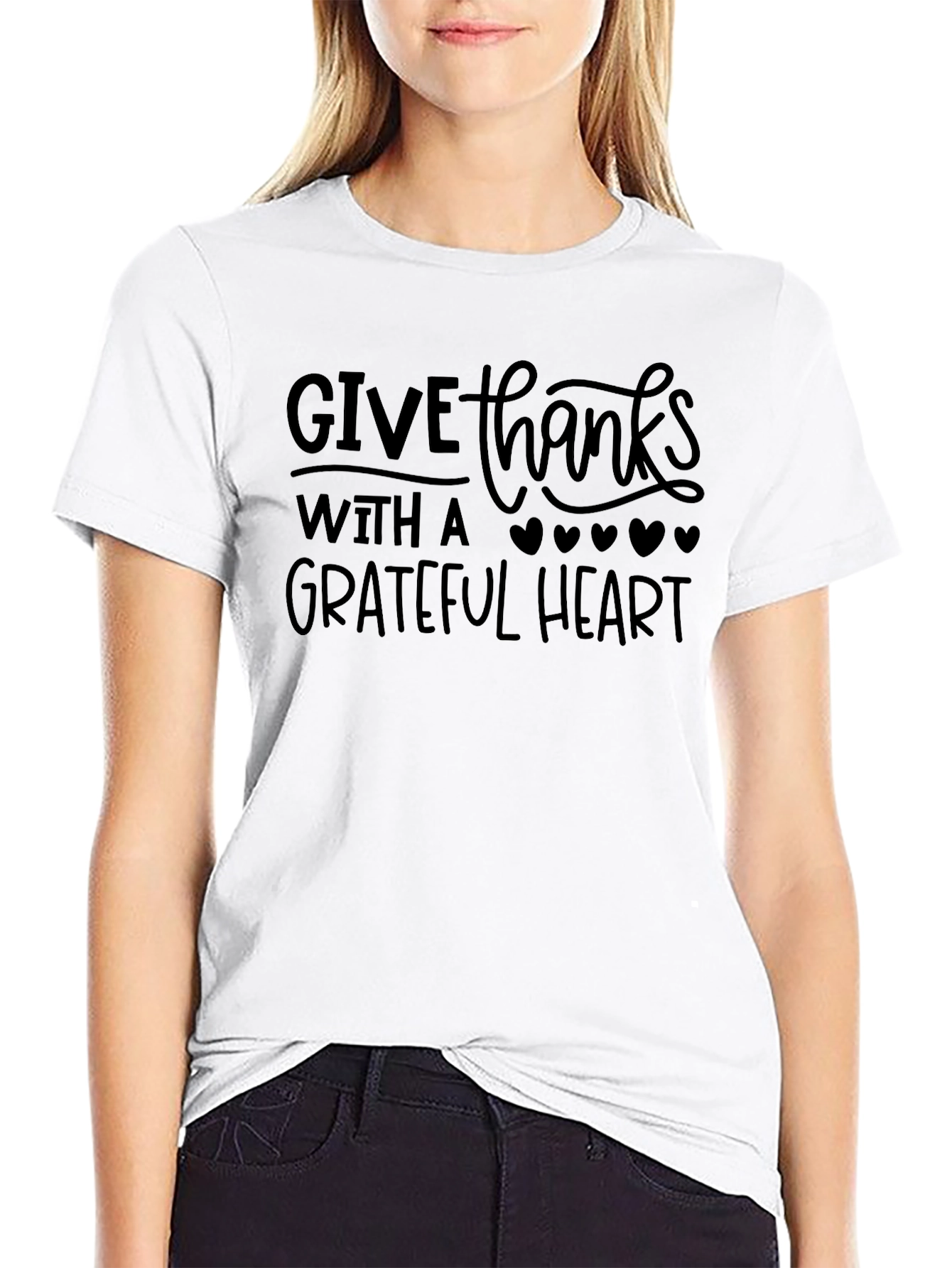 Grateful Heart Thanksgiving T-Shirt