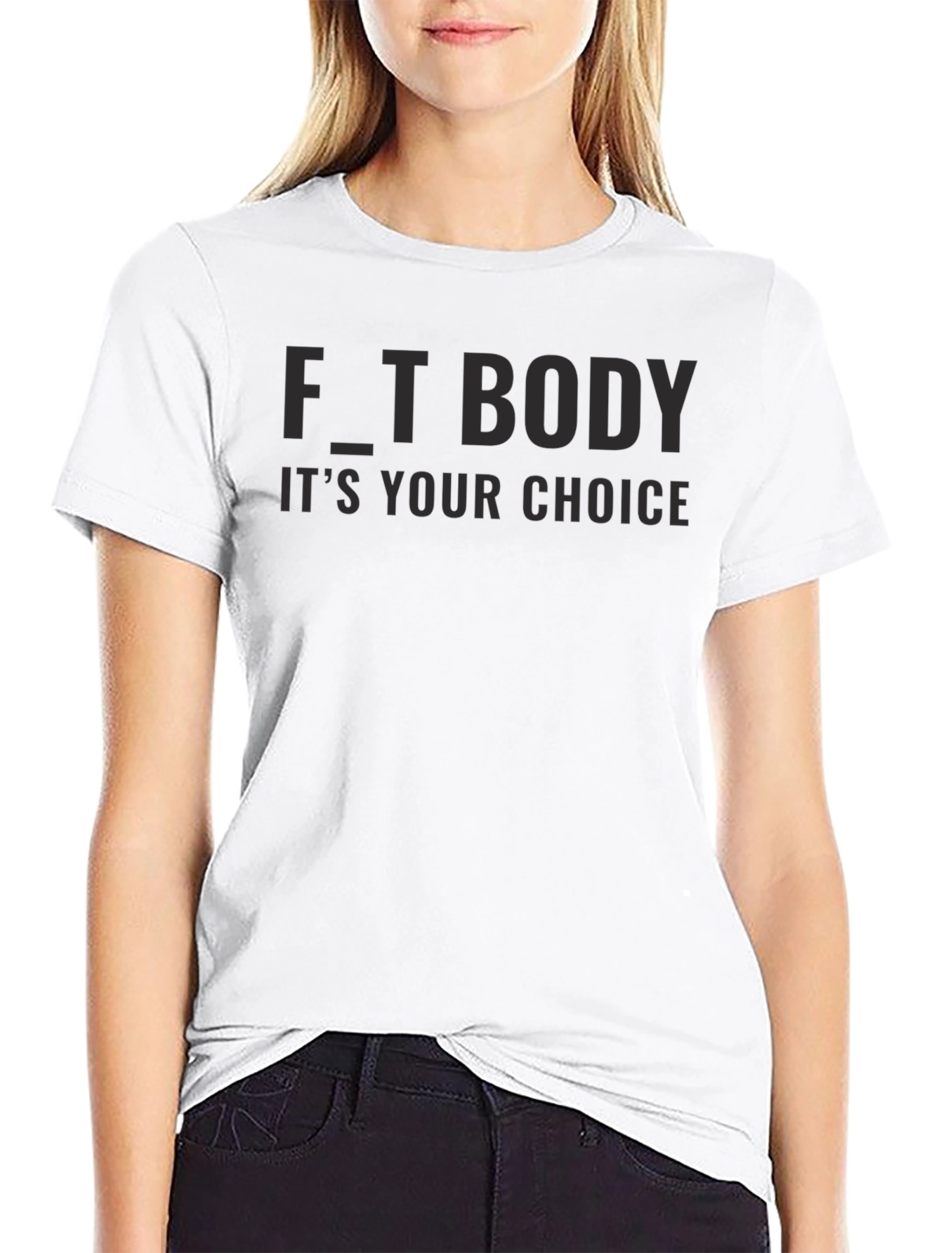 Fit Body Its Your Choice Black T-Shirt