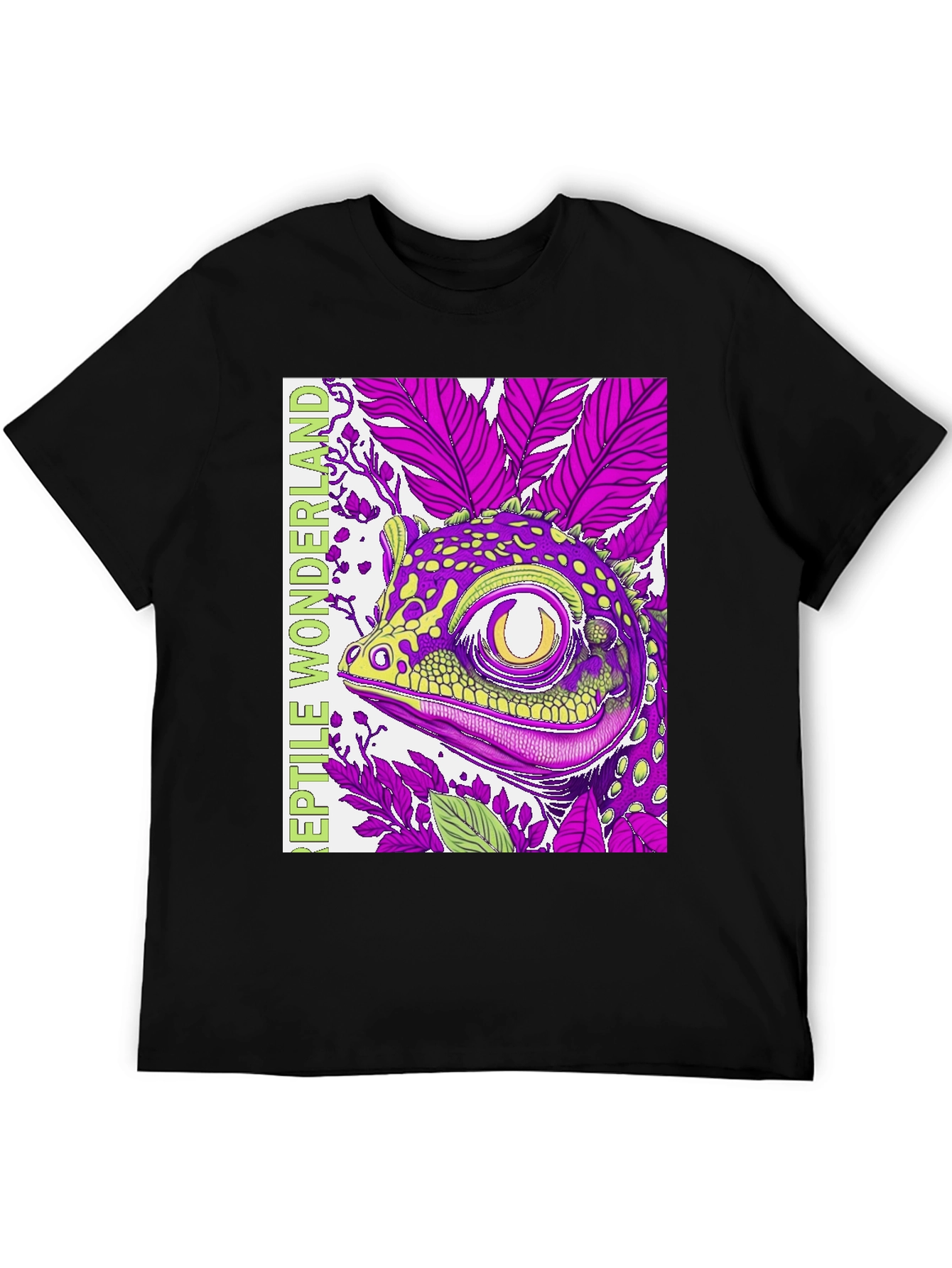 Reptile Wonderland T-Shirt: Gecko Graphic Tee