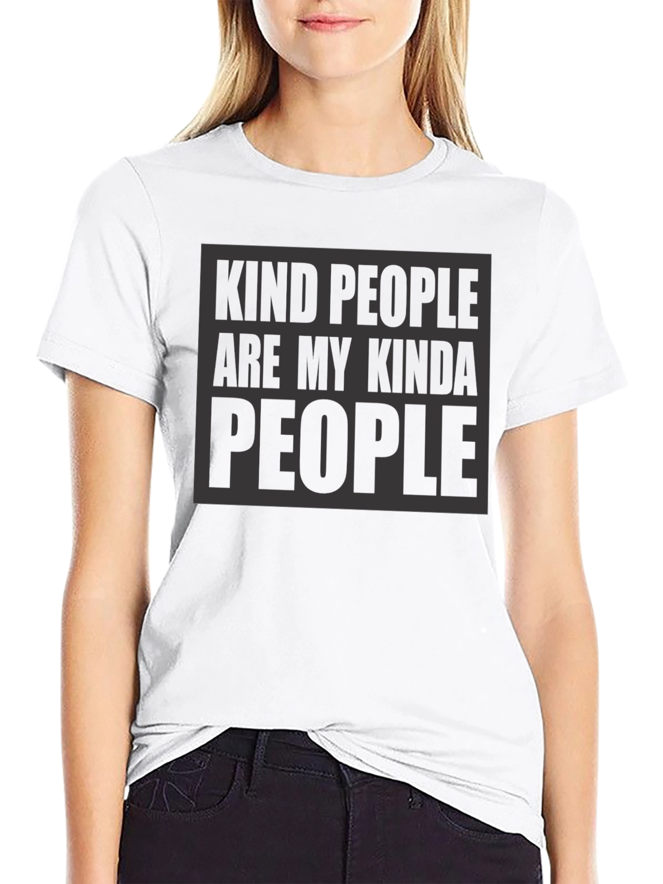 Kind People Graphic Tee - Soft Cotton