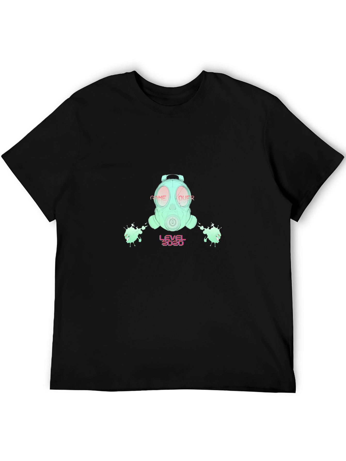 Game Over Gas Mask T-Shirt - Level 2020