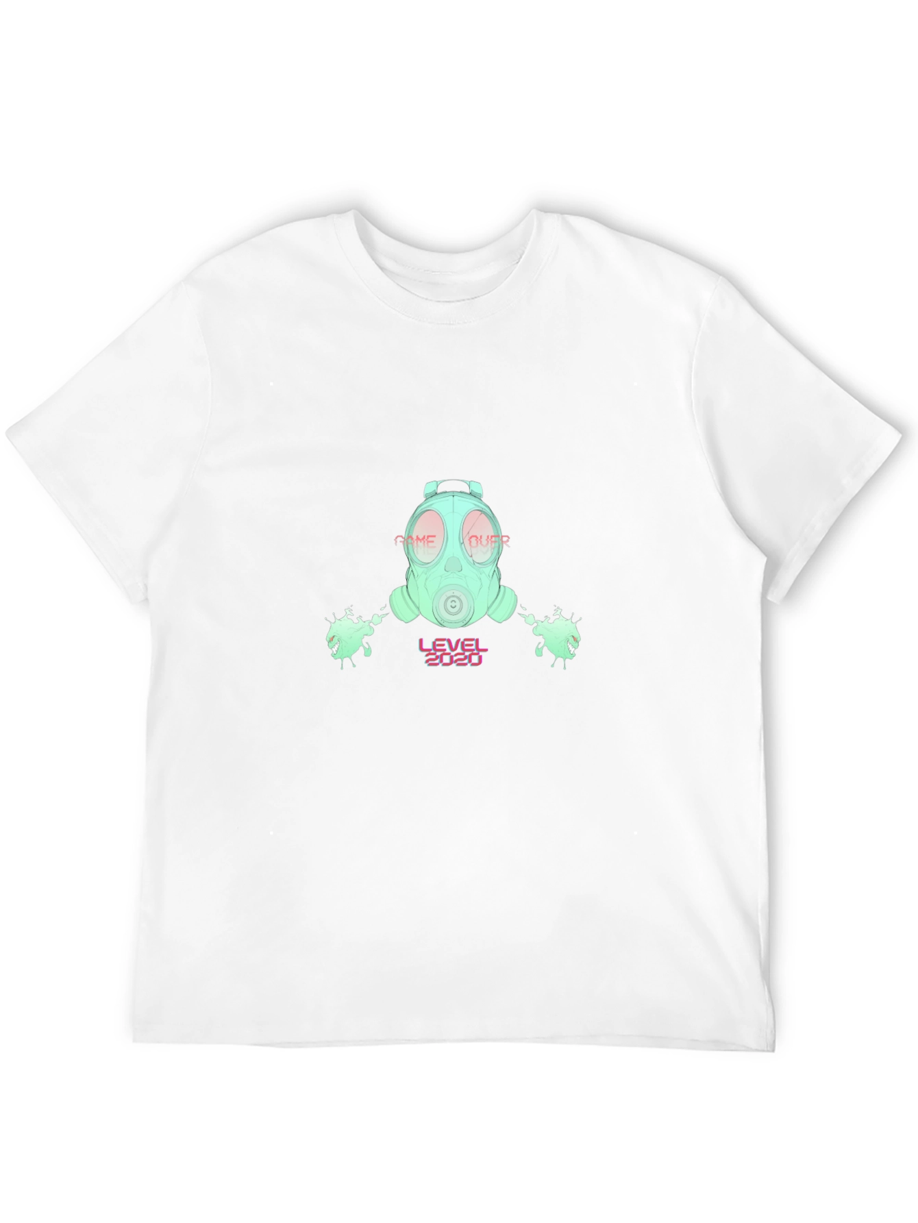 Game Over Gas Mask T-Shirt - Level 2020