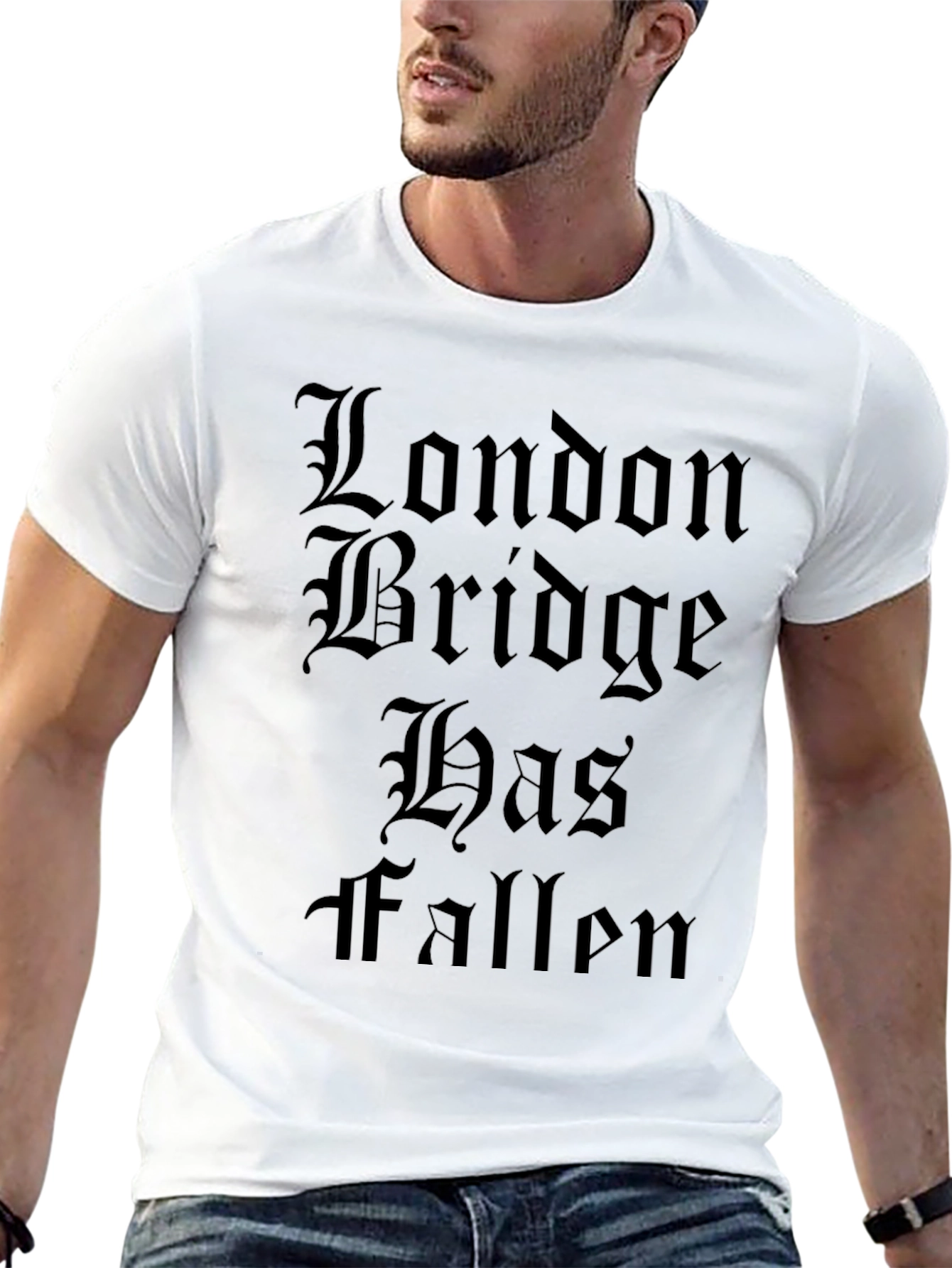 London Bridge Has Fallen Black T-Shirt