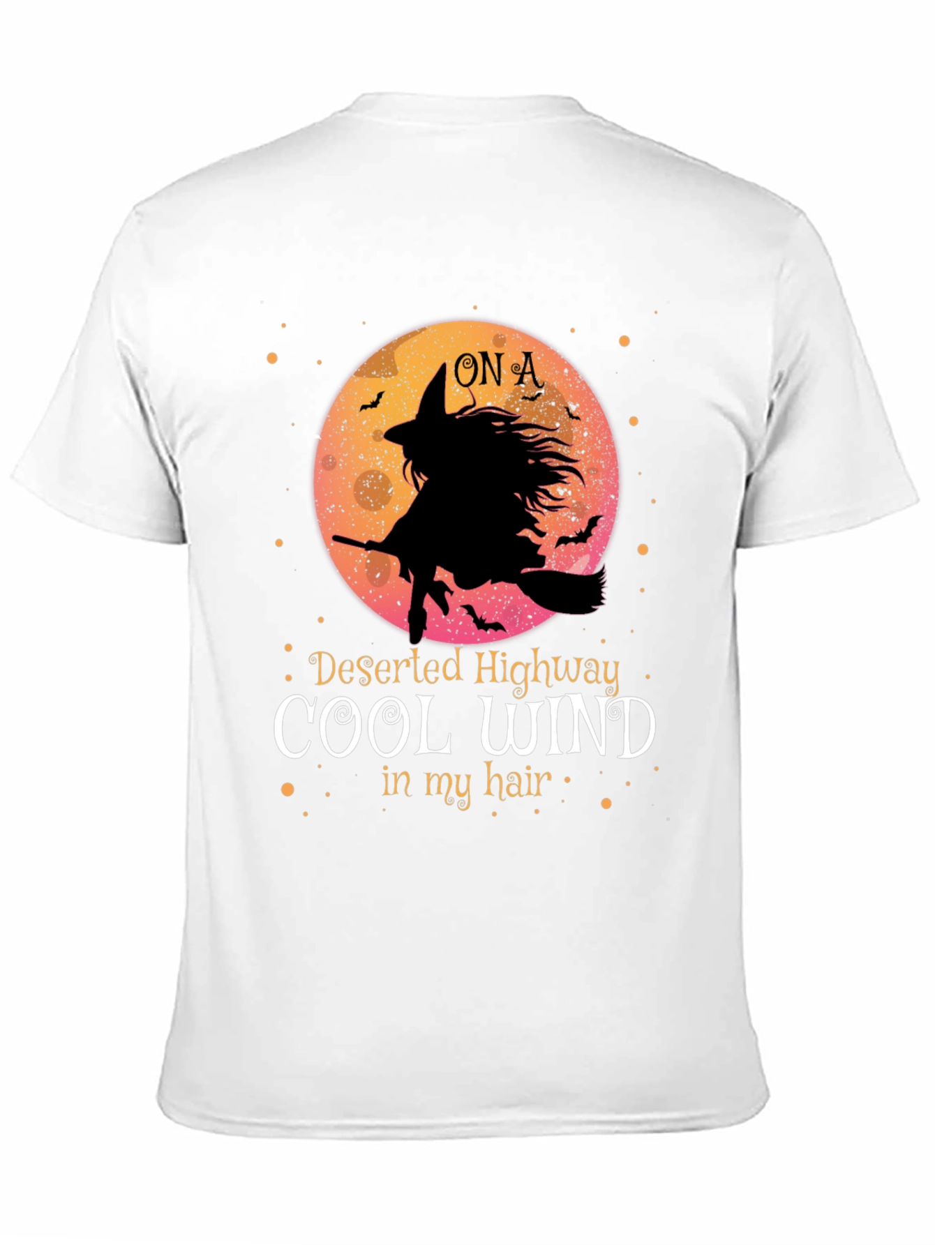 Witch On A Deserted Highway T-Shirt