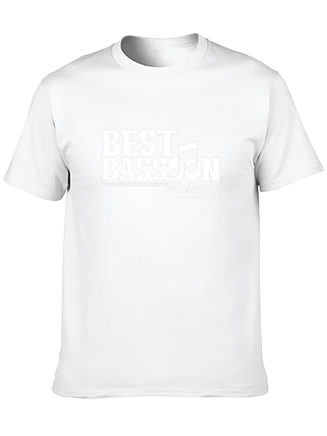 Best Bassoon Musician Black T-Shirt