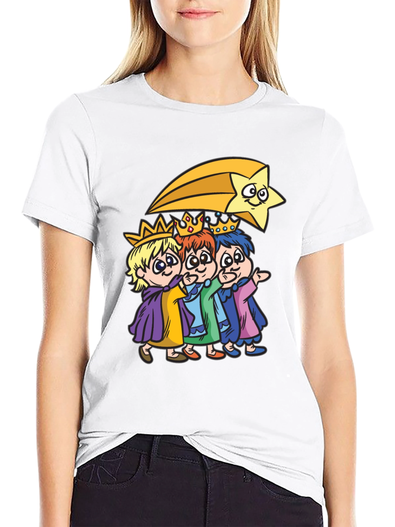 Three Kings & Star Mens T-Shirt