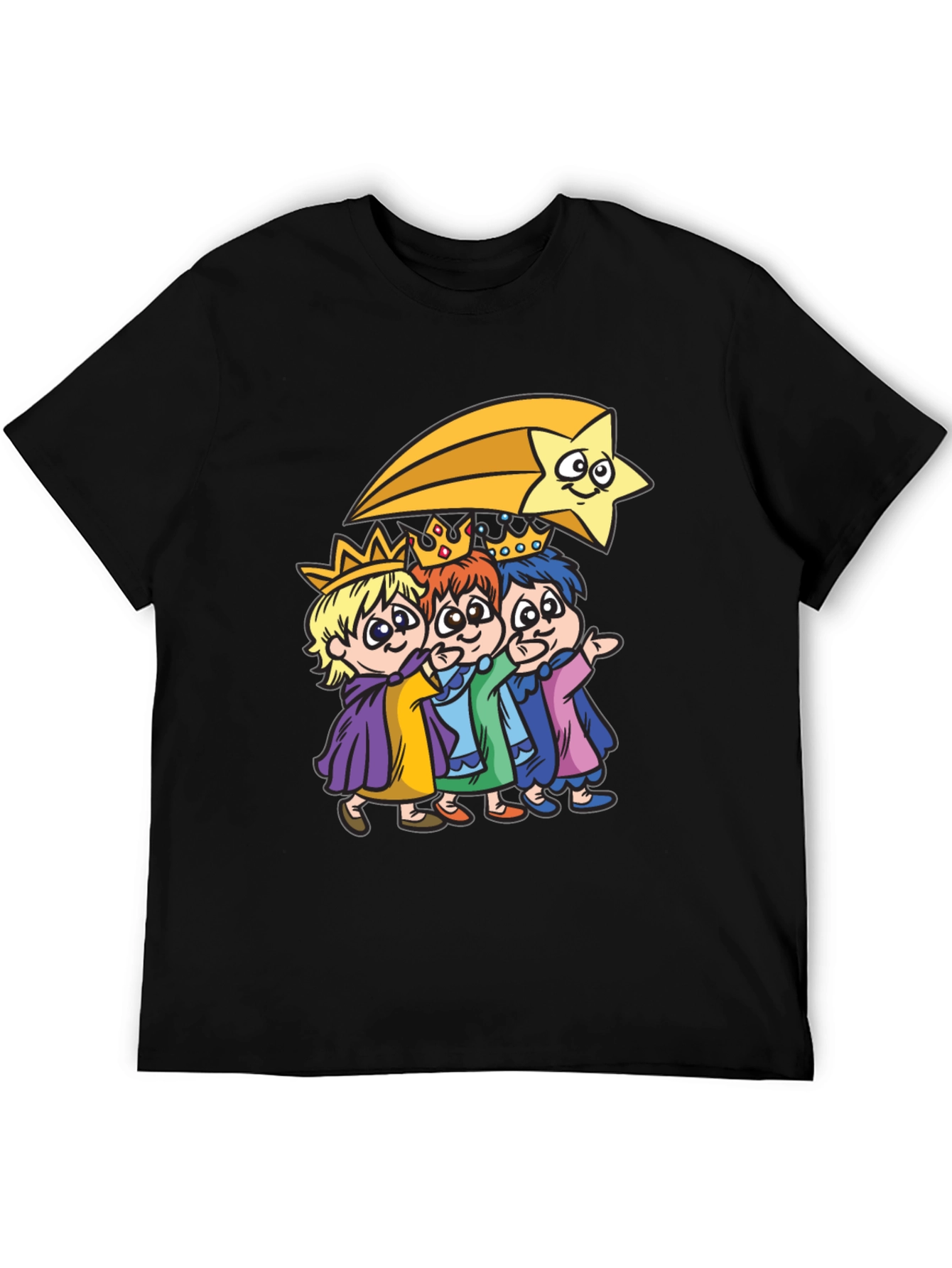 Three Kings & Star Mens T-Shirt