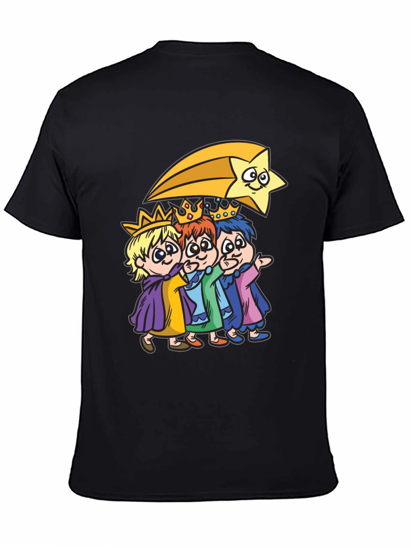 Three Kings & Star Mens T-Shirt