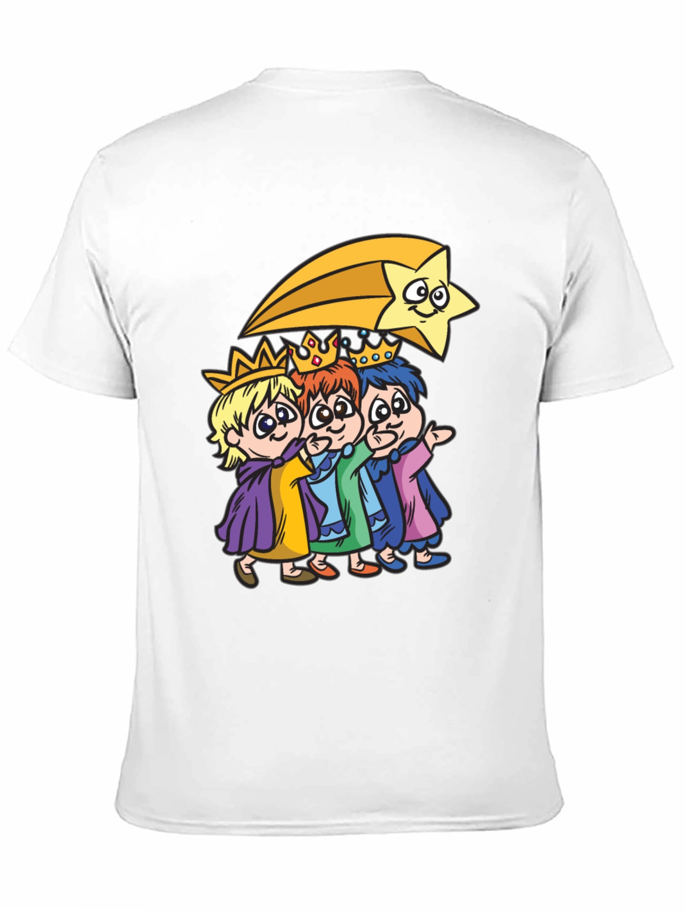 Three Kings & Star Mens T-Shirt