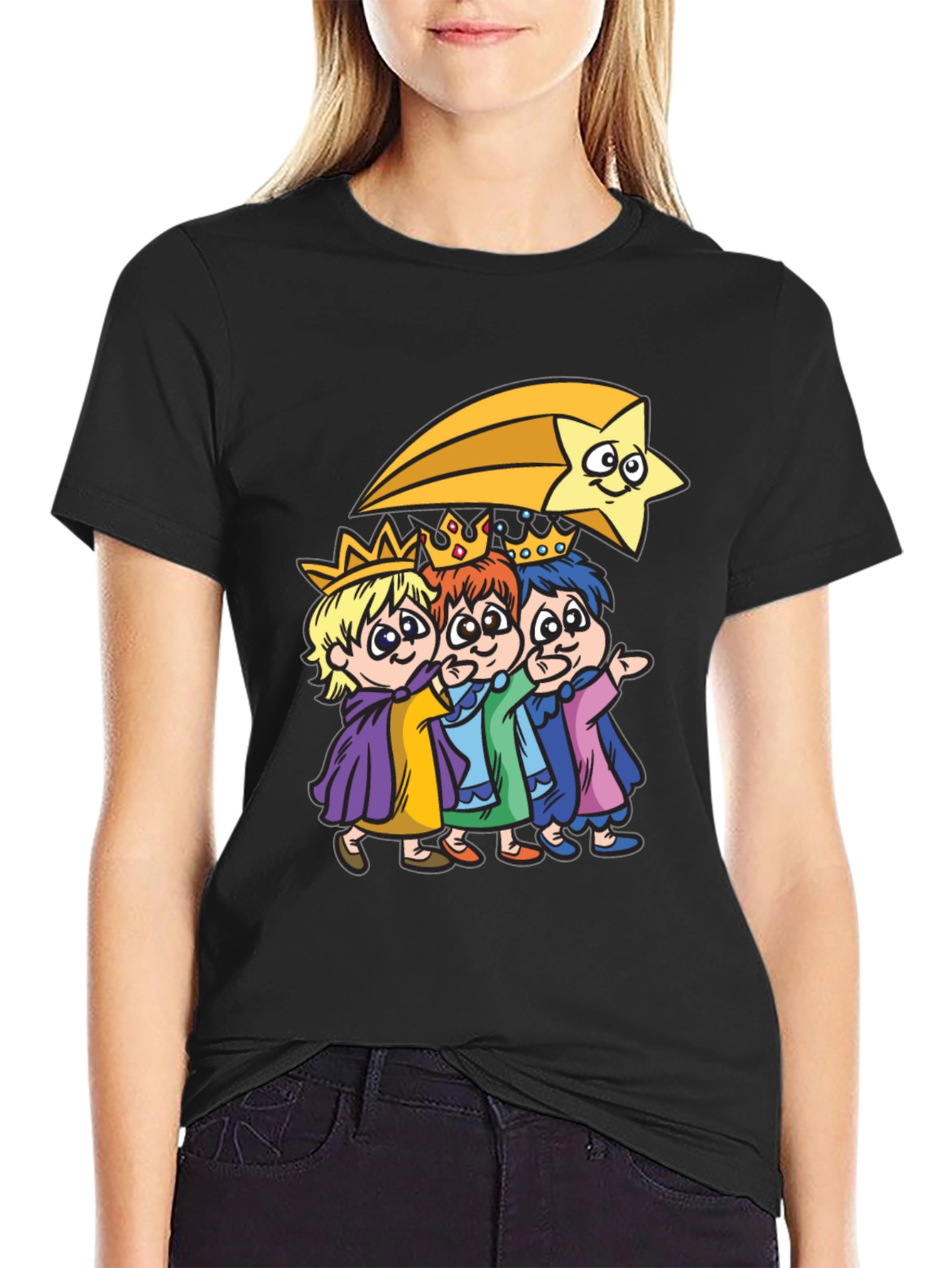 Three Kings & Star Mens T-Shirt