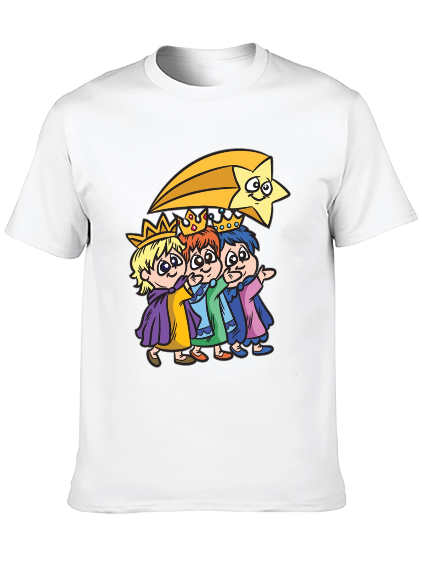 Three Kings & Star Mens T-Shirt