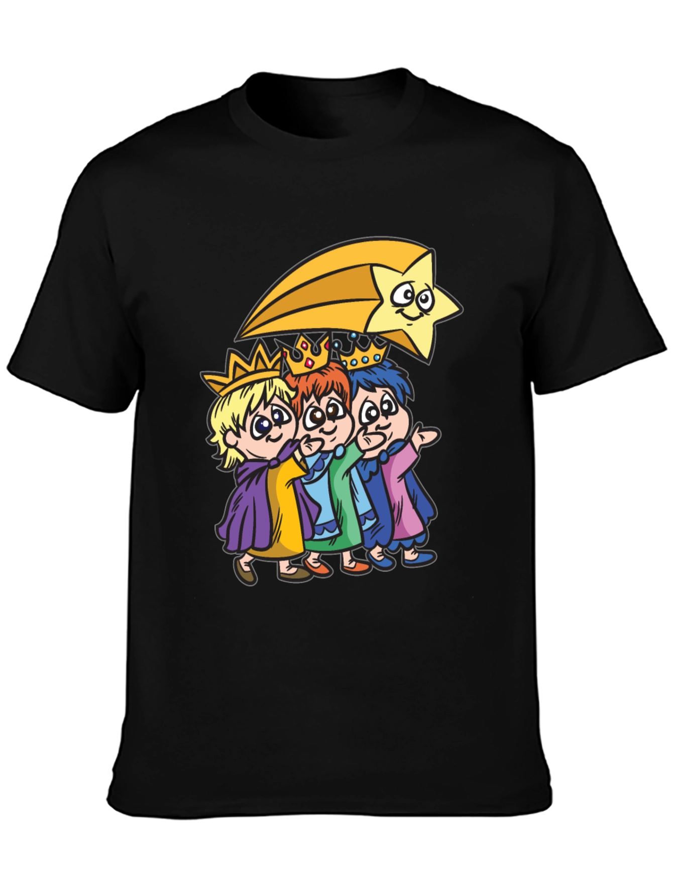 Three Kings & Star Mens T-Shirt