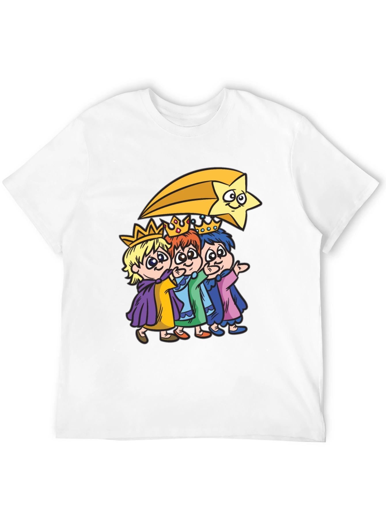Three Kings & Star Mens T-Shirt