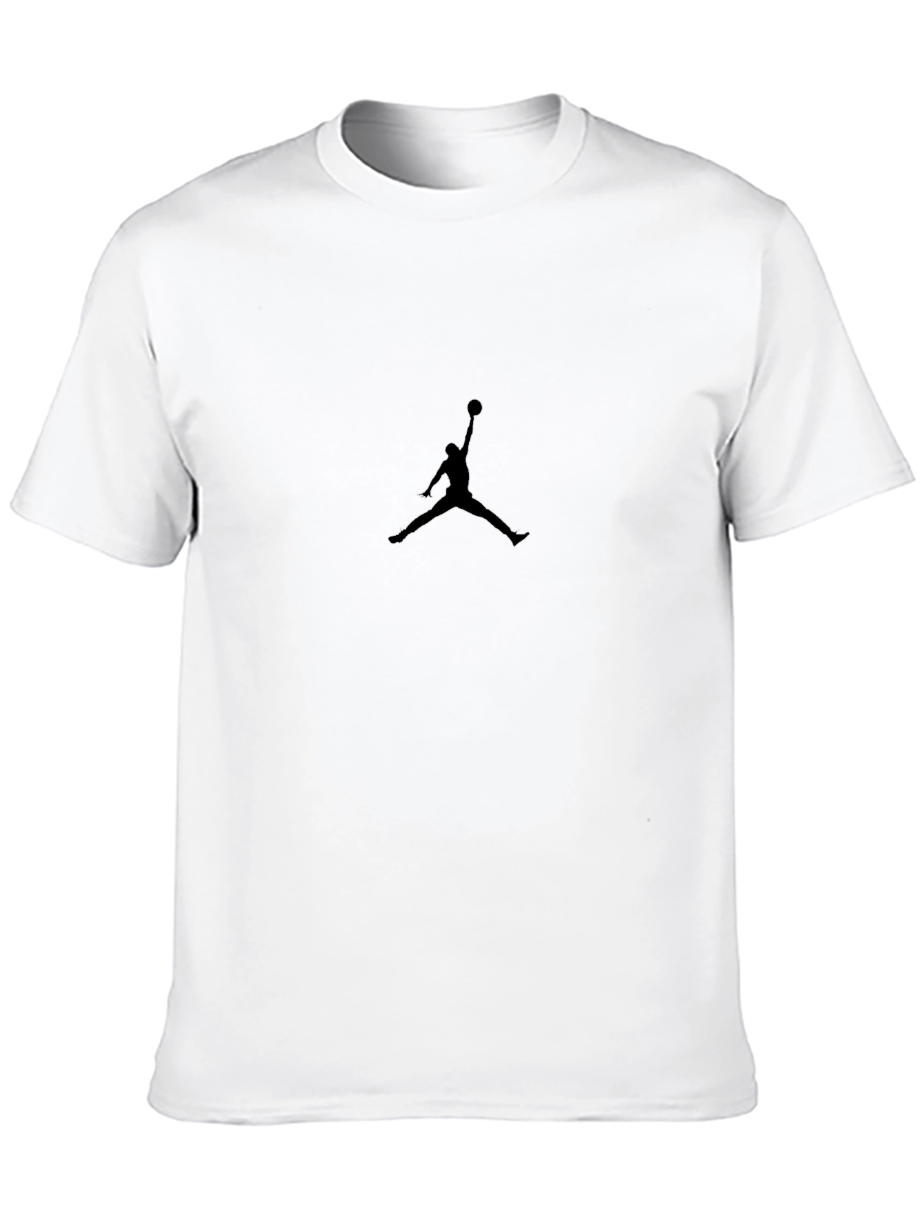 Mens Black T-Shirt with Jumpman Logo