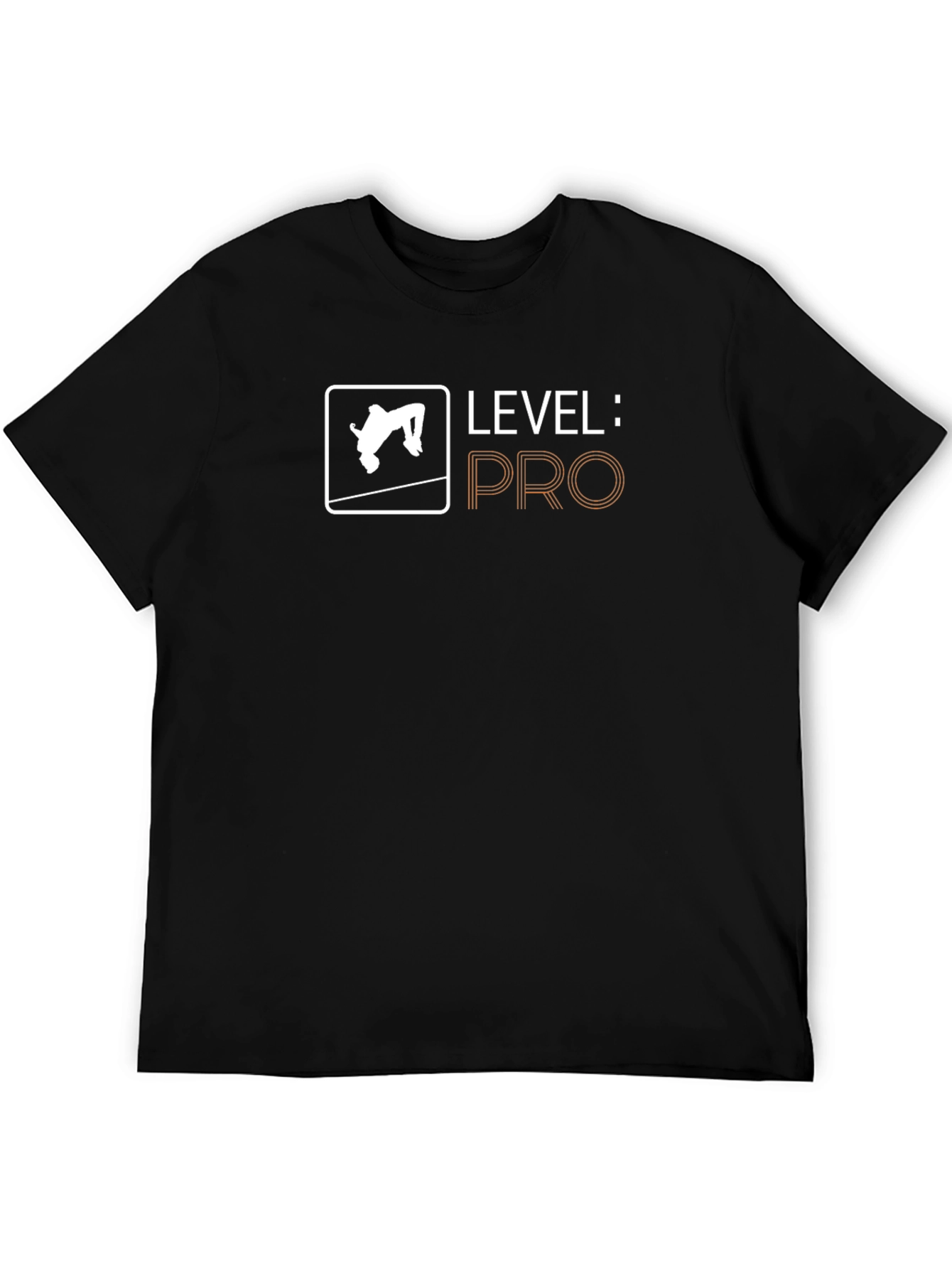 Level: Pro High Jump Black T-Shirt