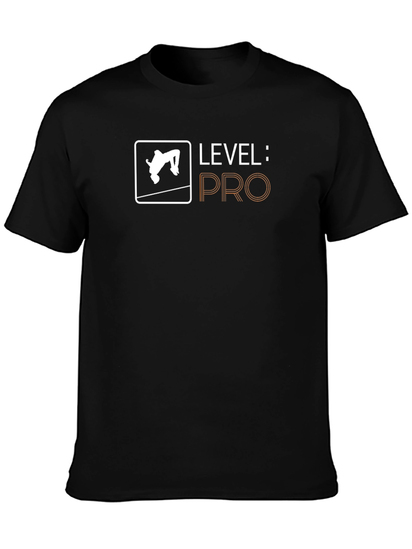 Level: Pro High Jump Black T-Shirt