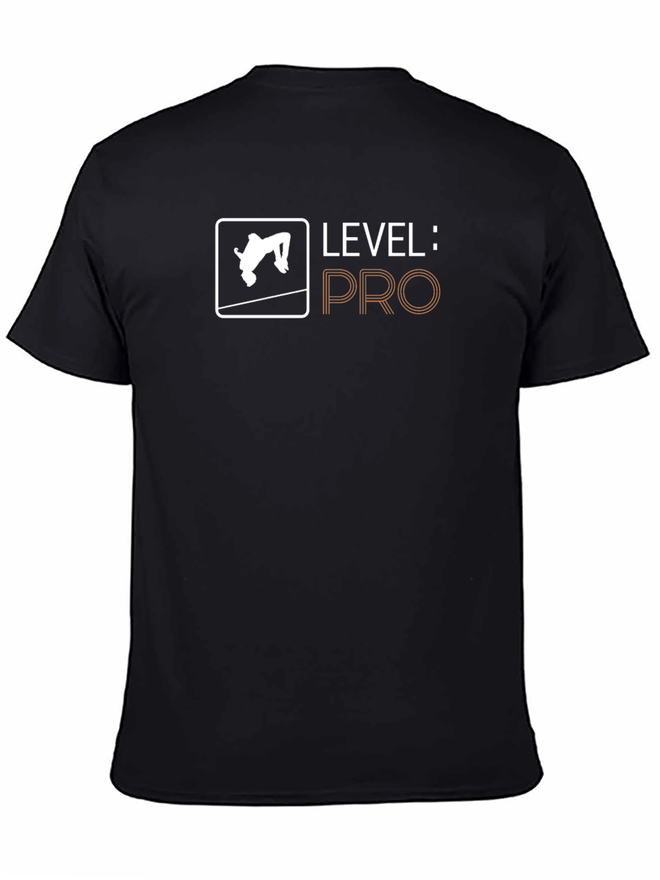 Level: Pro High Jump Black T-Shirt