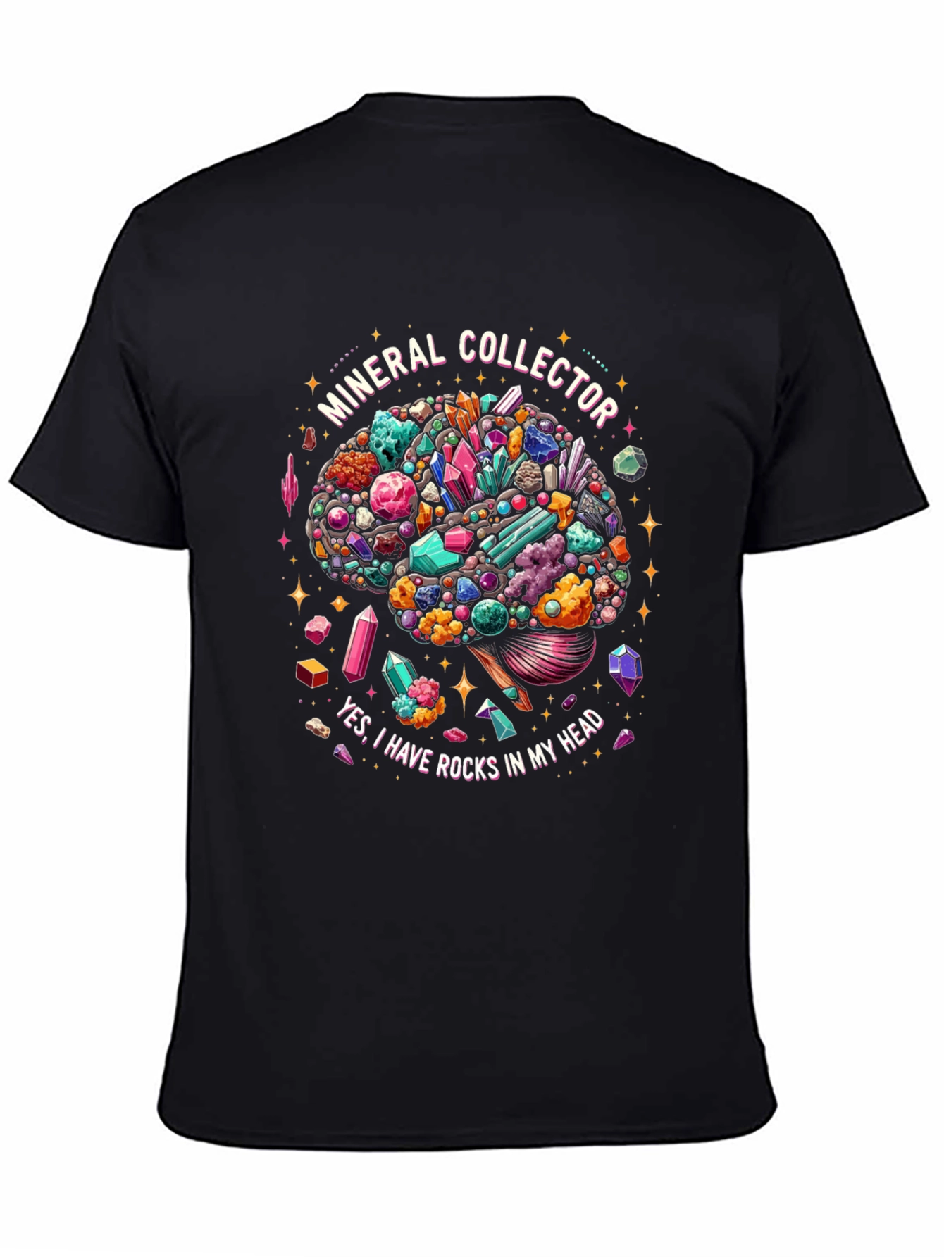Mineral Collector T-Shirt - Rocks in My Head