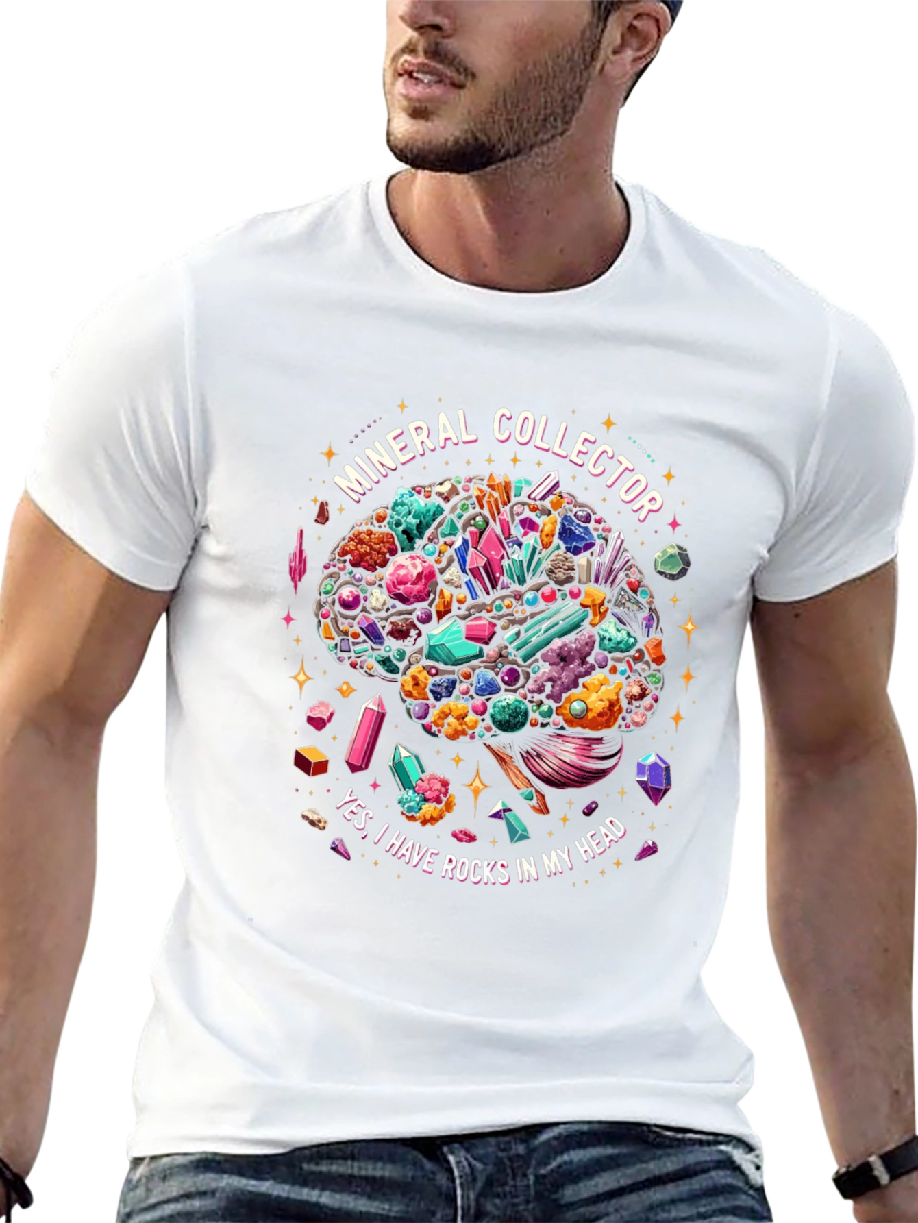 Mineral Collector T-Shirt - Rocks in My Head