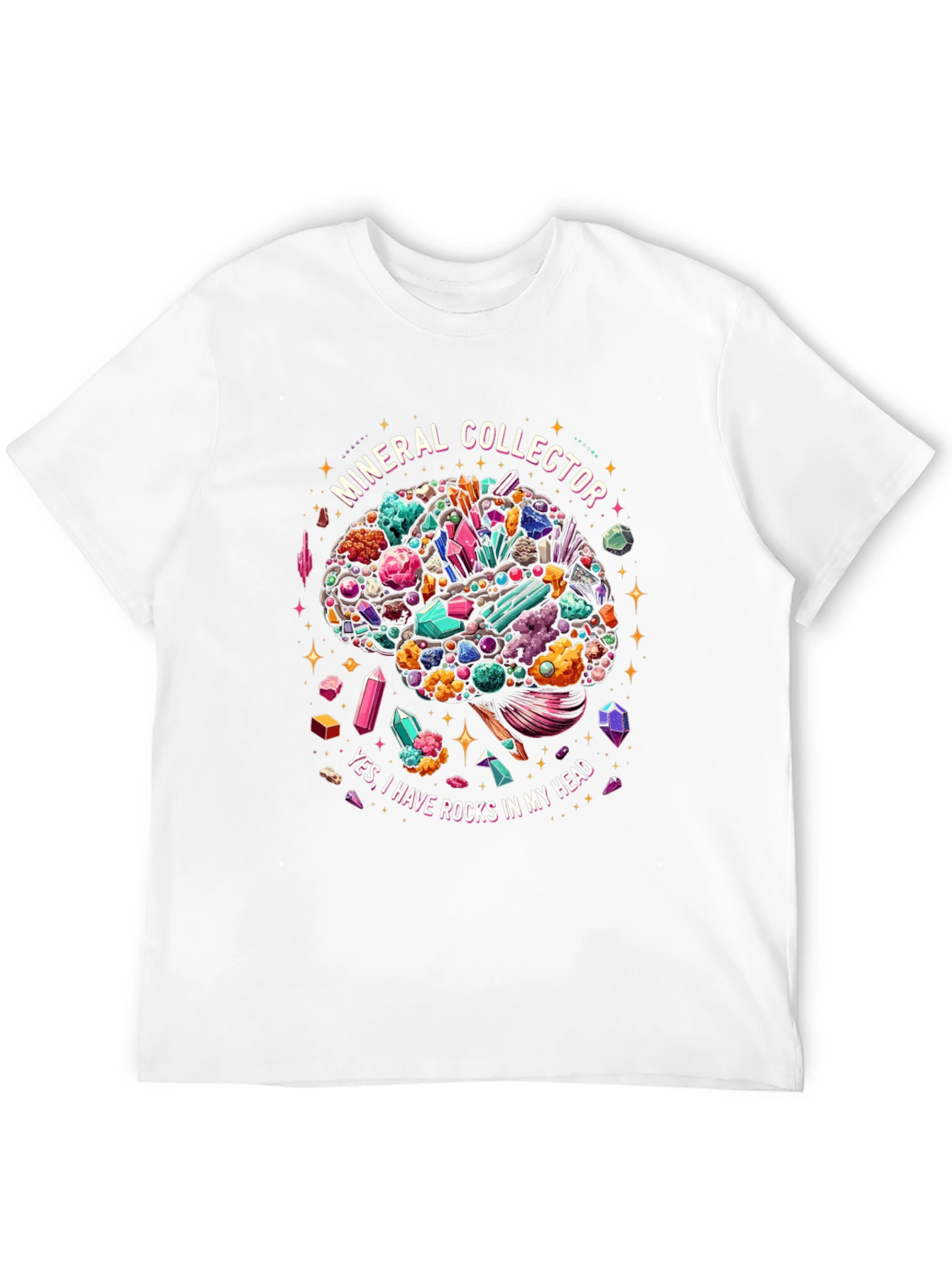 Mineral Collector T-Shirt - Rocks in My Head