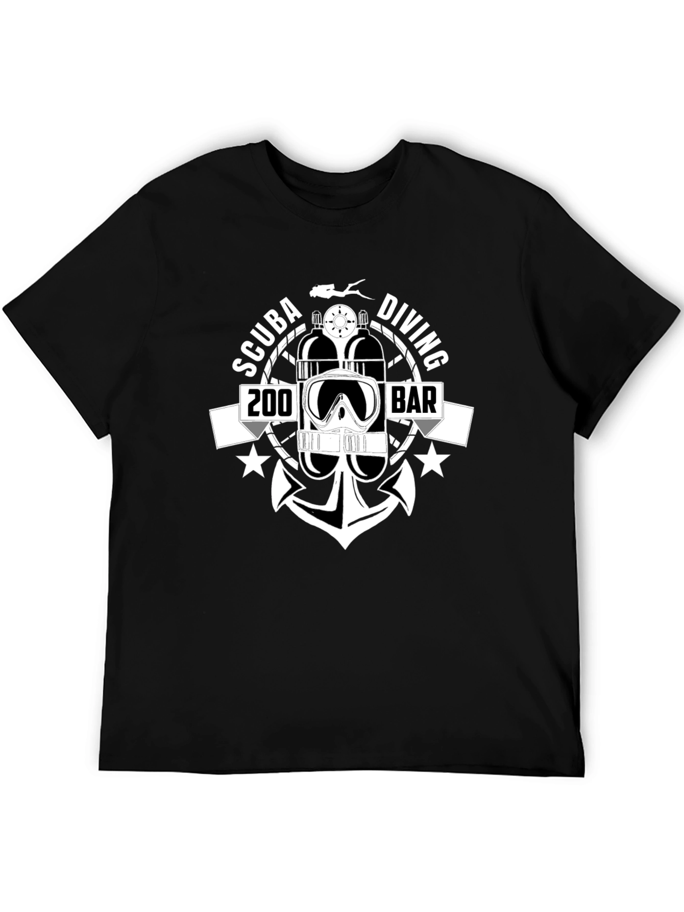 Scuba Diving 200 BAR T-Shirt | Diver Gift