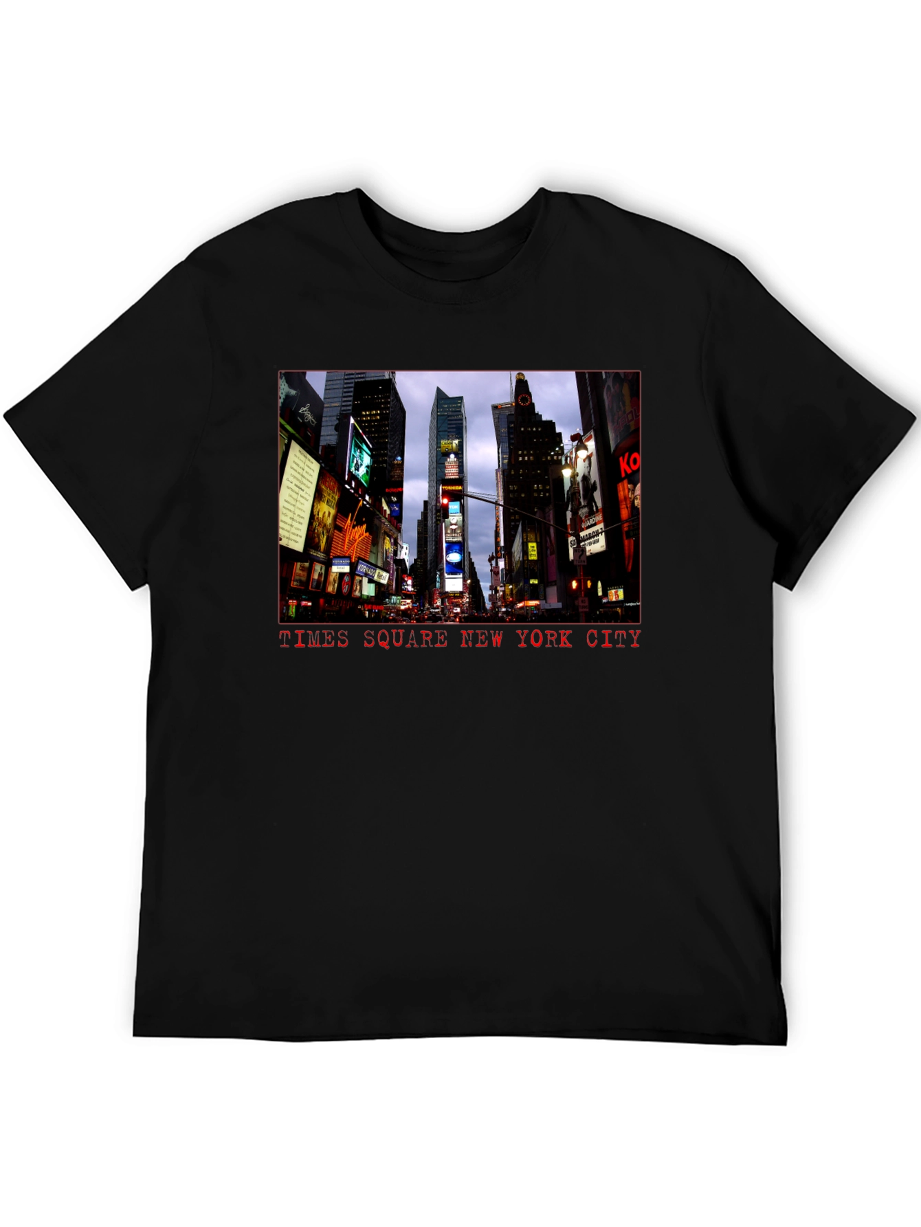 Times Square New York City Graphic Tee