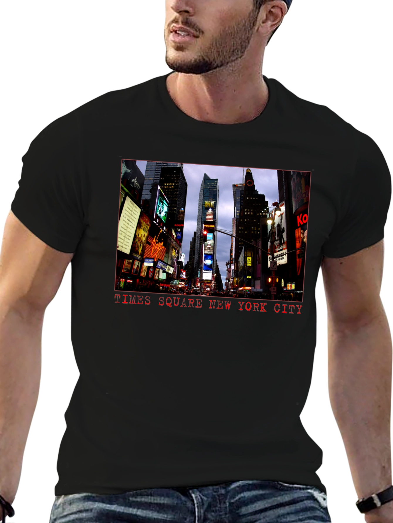 Times Square New York City Graphic Tee
