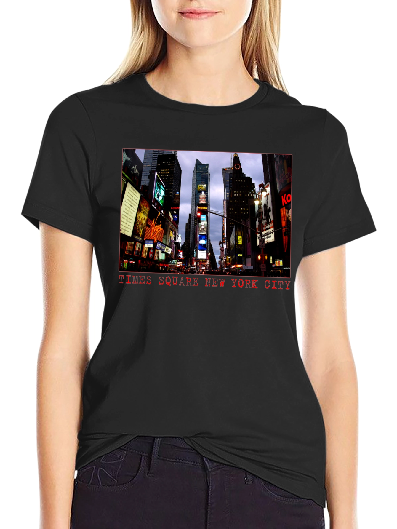 Times Square New York City Graphic Tee