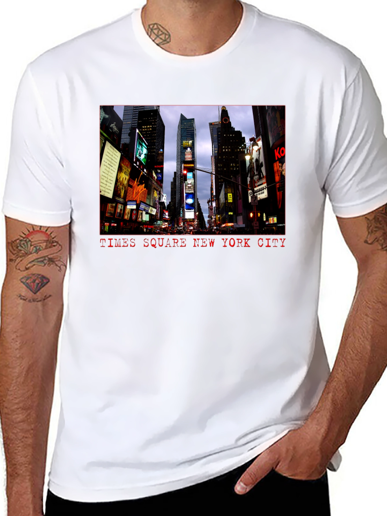 Times Square New York City Graphic Tee