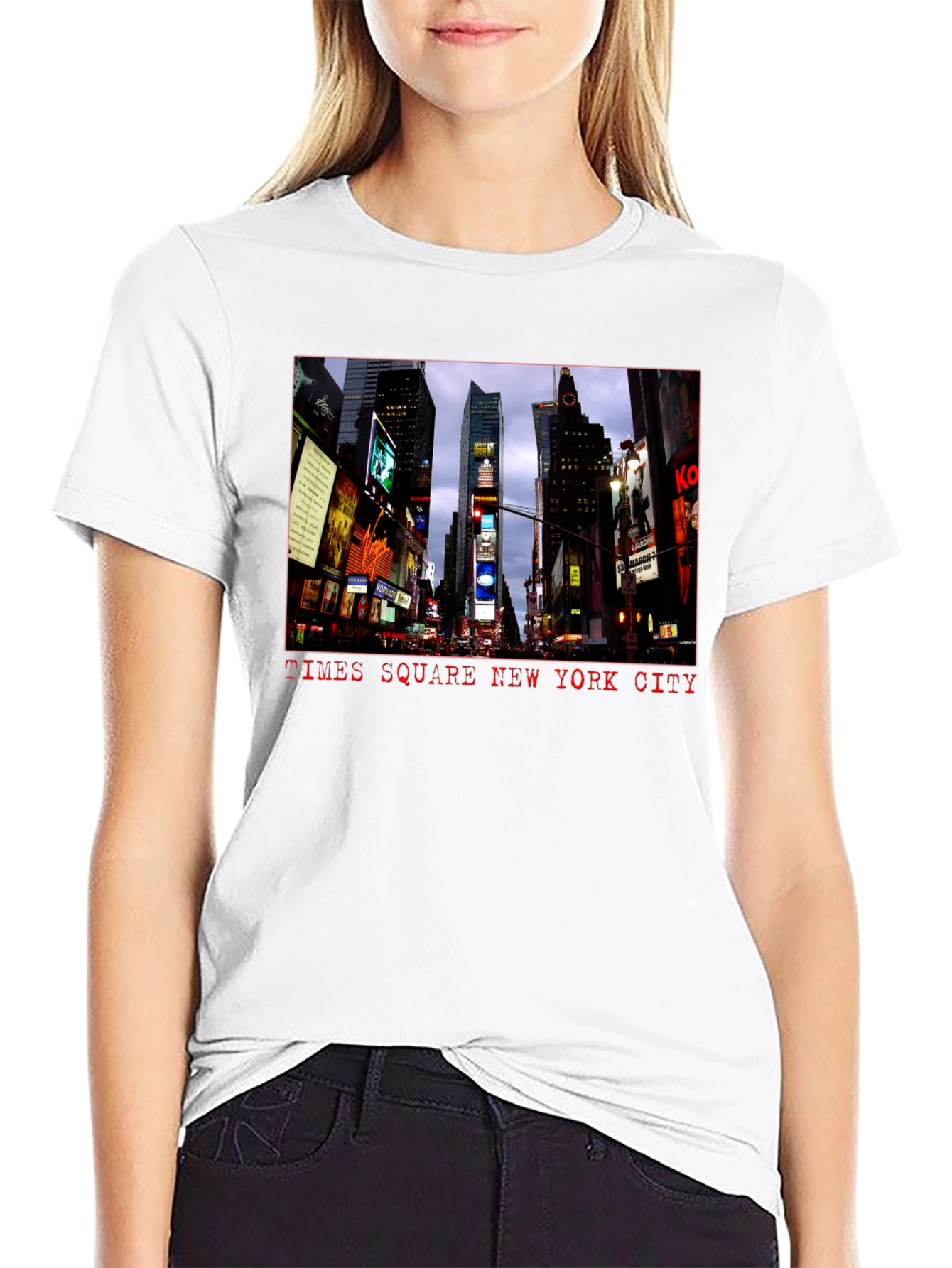 Times Square New York City Graphic Tee
