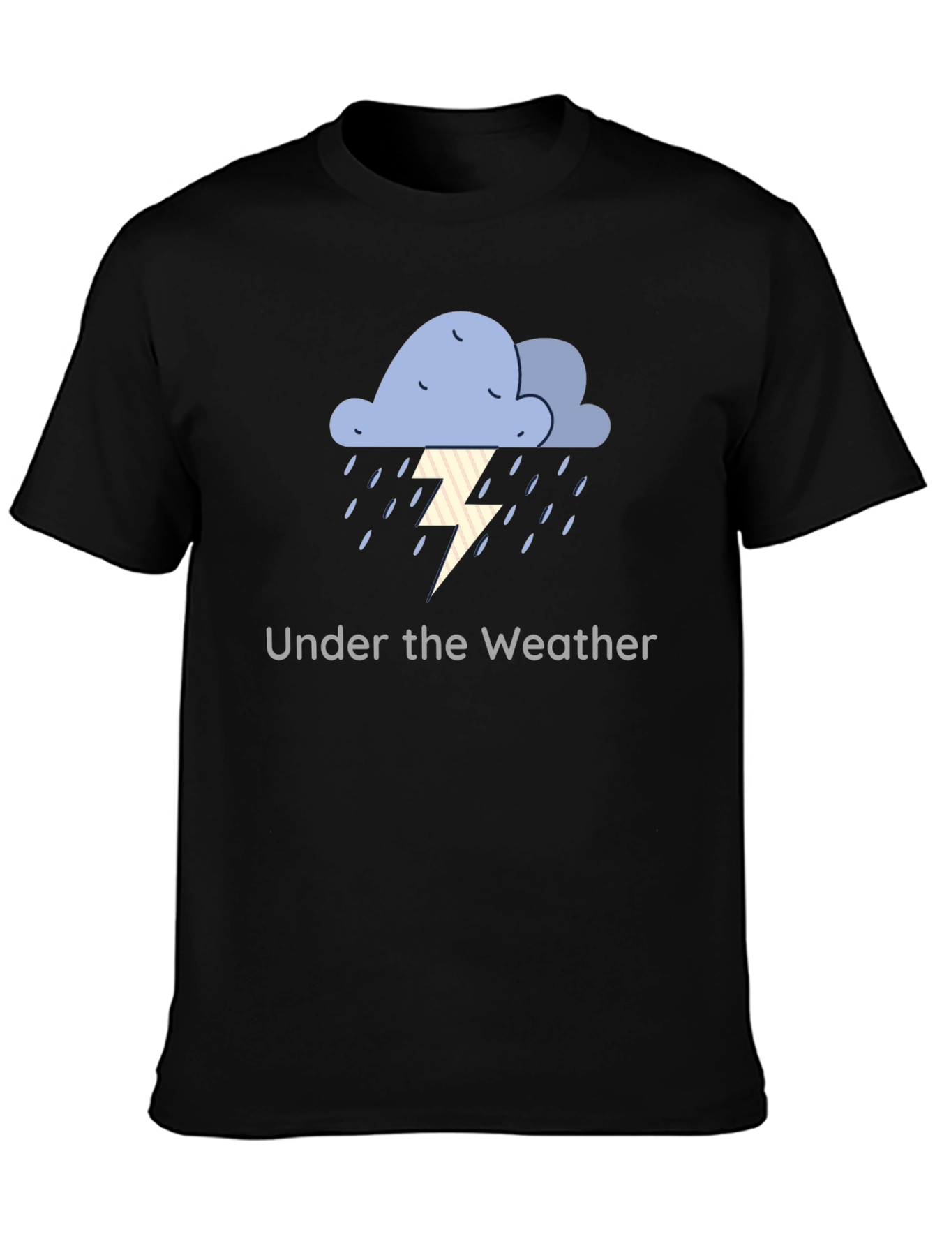 Under the Weather Graphic Tee - Black