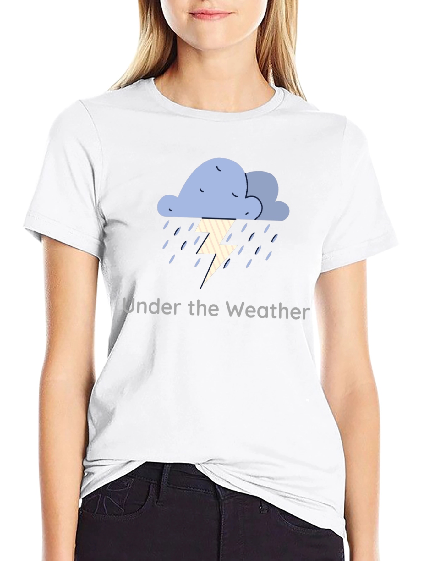 Under the Weather Graphic Tee - Black