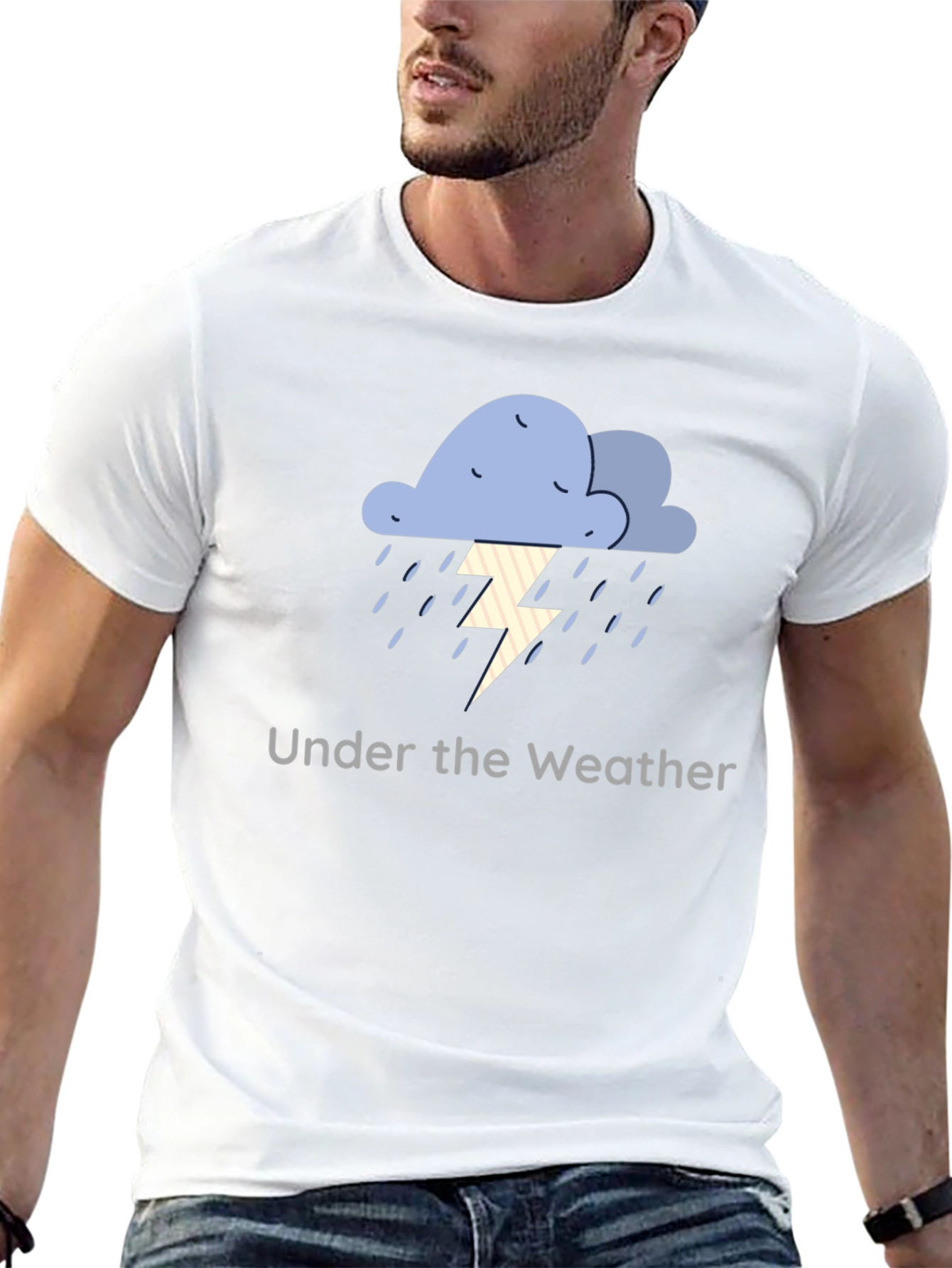 Under the Weather Graphic Tee - Black