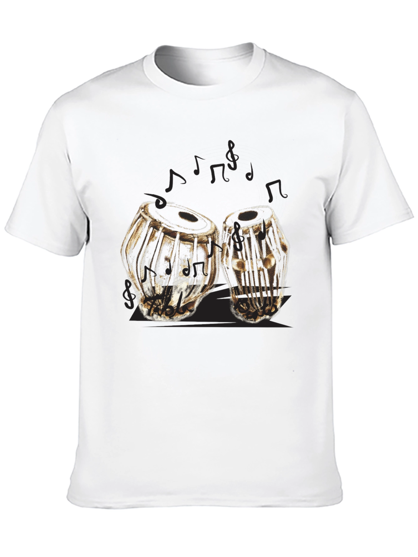 Tabla Drums Graphic T-Shirt - Music Lover Tee