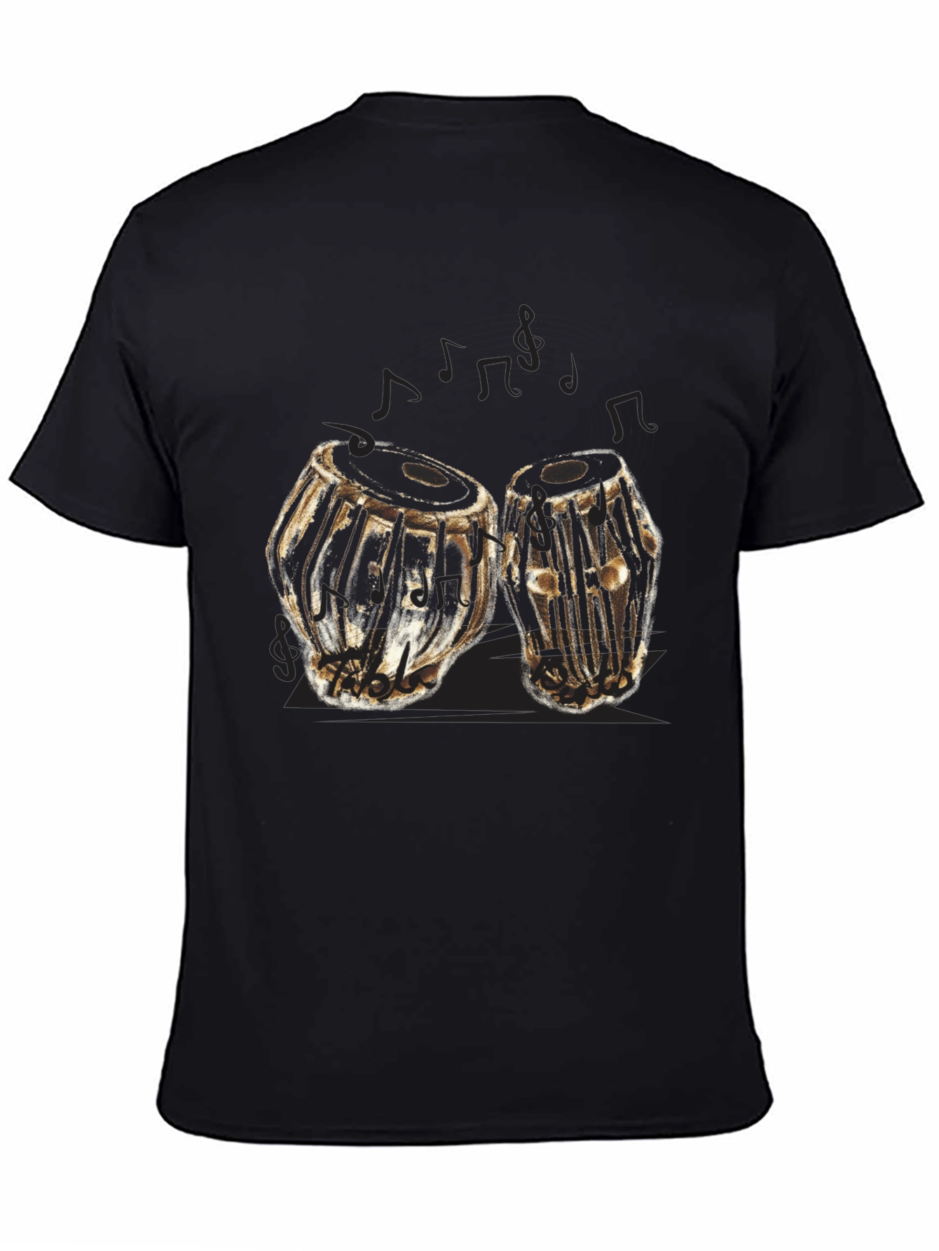 Tabla Drums Graphic T-Shirt - Music Lover Tee