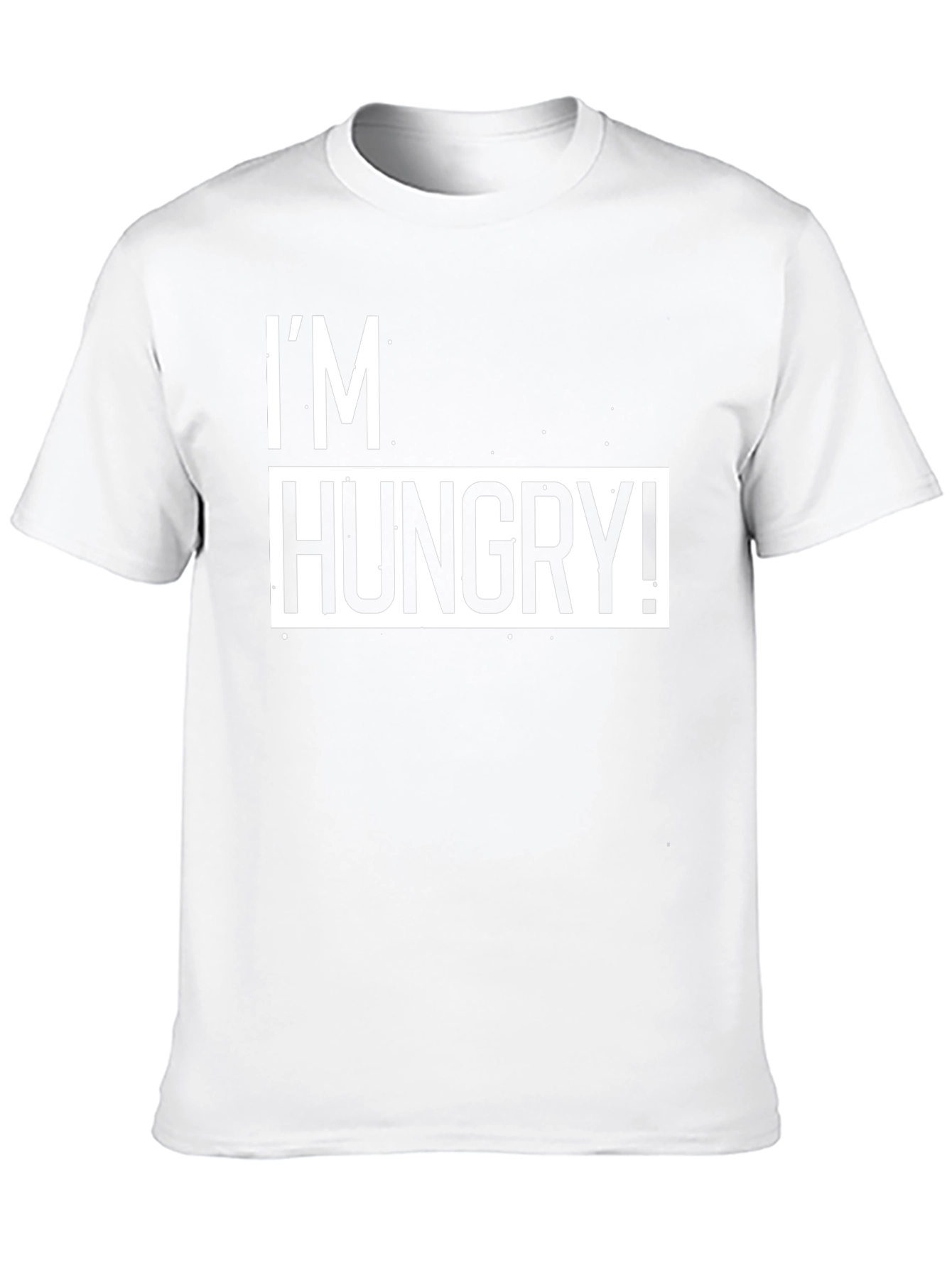 Im Hungry T-Shirt - Classic Black Tee
