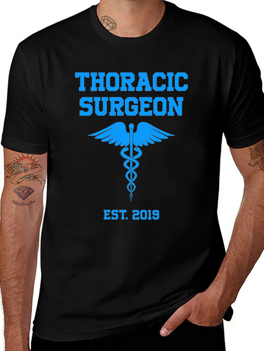 Thoracic Surgeon Est. 2019 Graphic T-Shirt