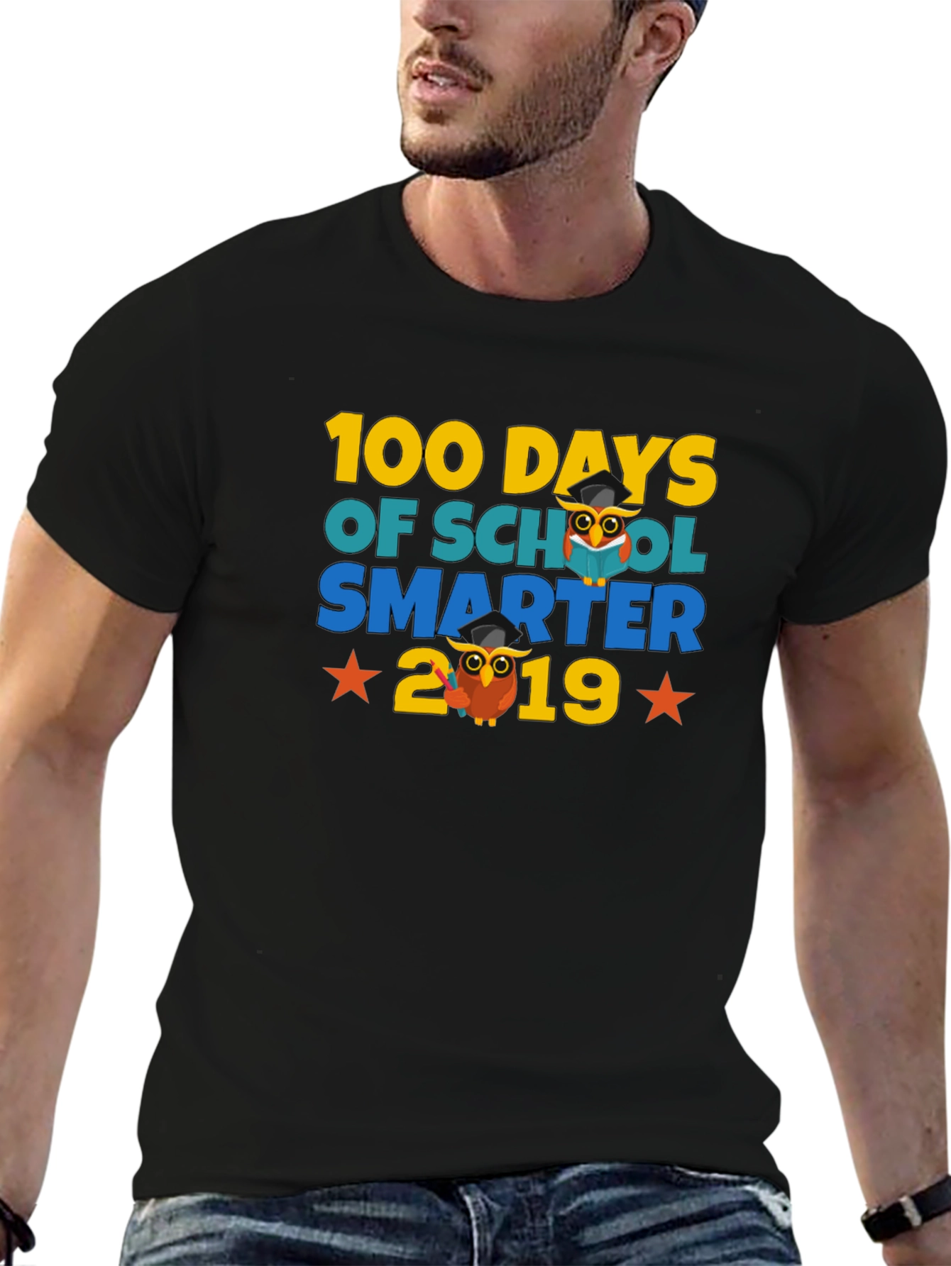 100 Days of School Smarter Owl T-Shirt
