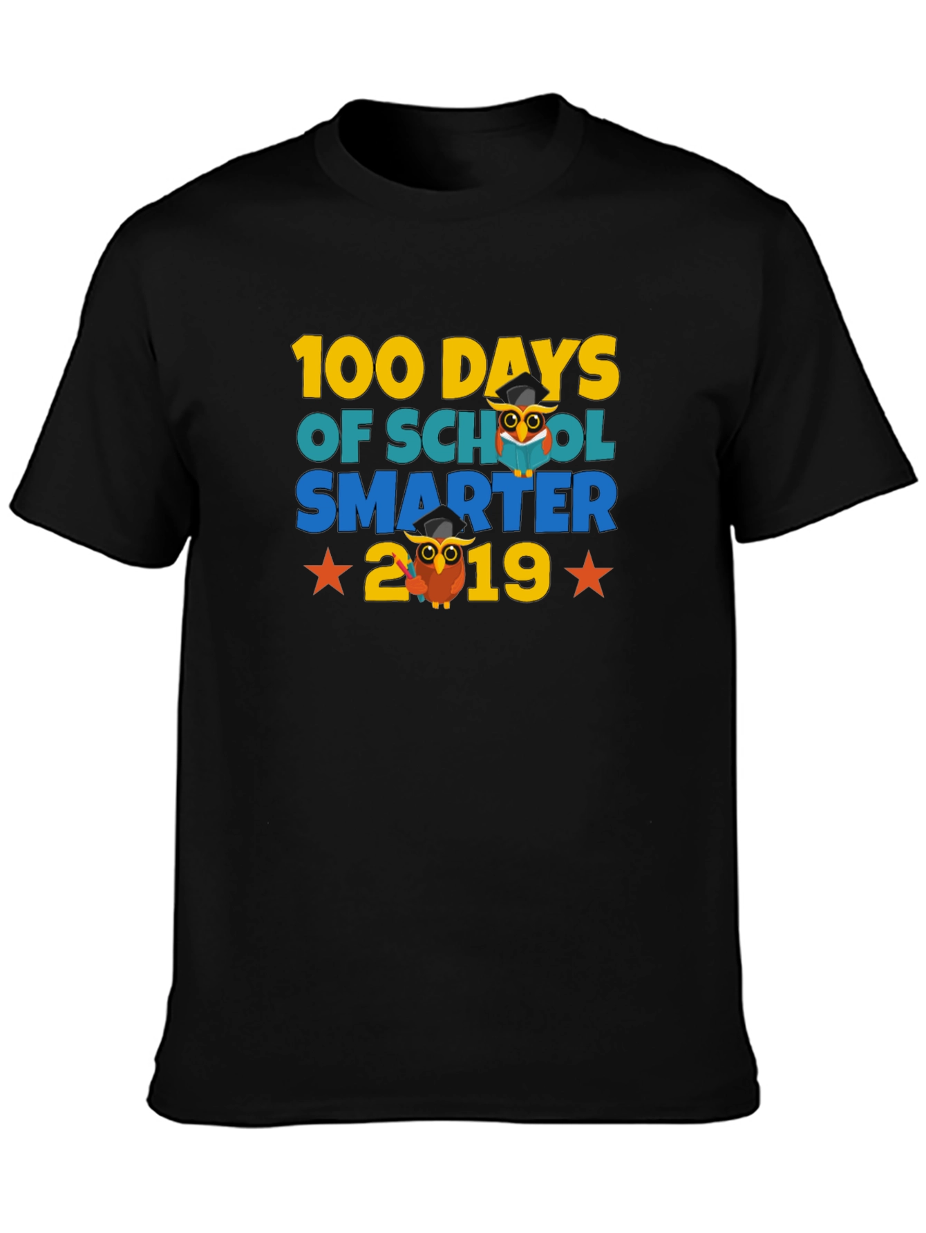 100 Days of School Smarter Owl T-Shirt