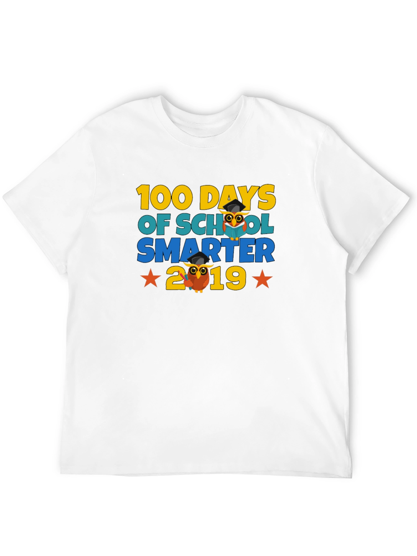 100 Days of School Smarter Owl T-Shirt
