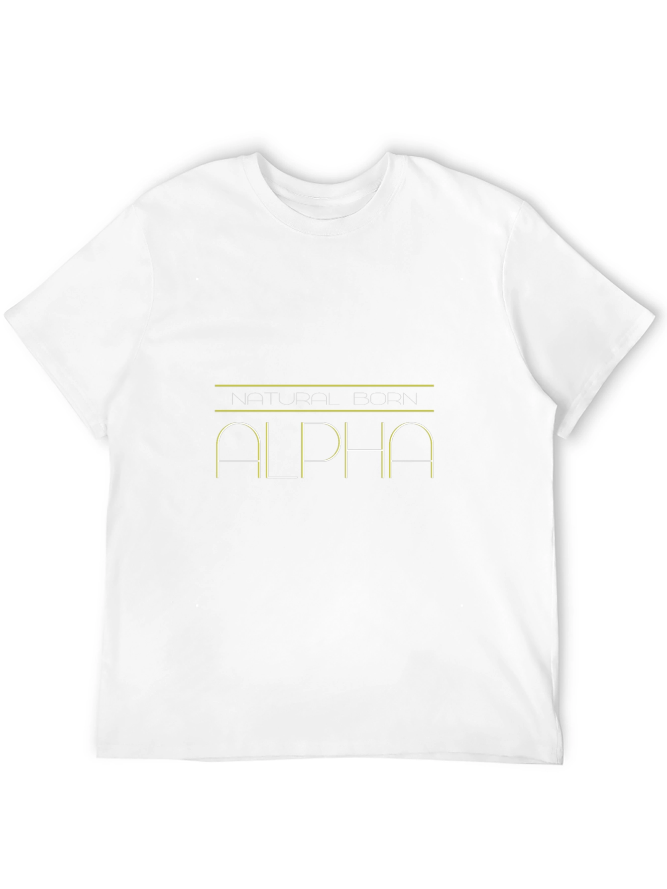 Natural Born Alpha Black T-Shirt