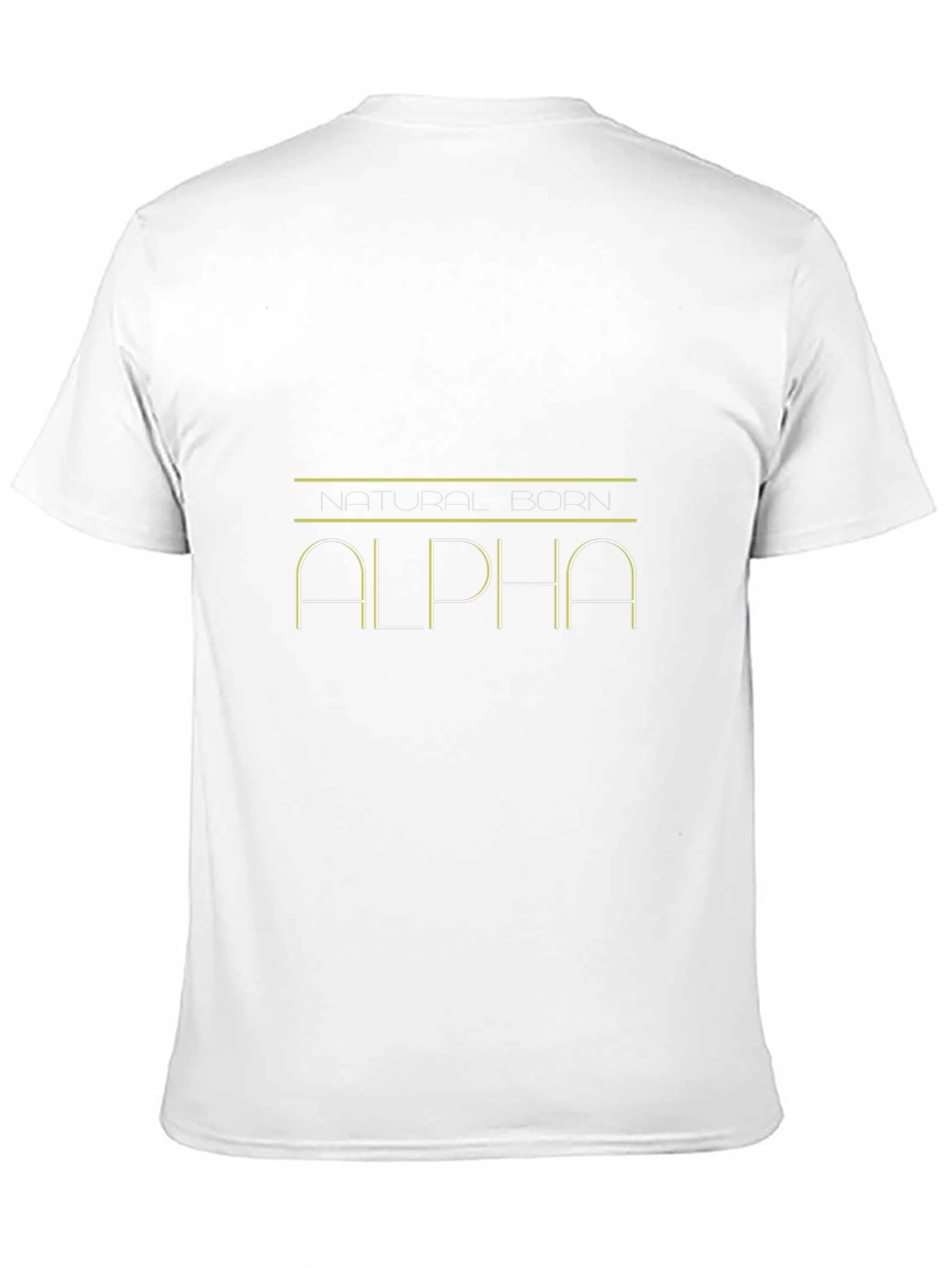 Natural Born Alpha Black T-Shirt