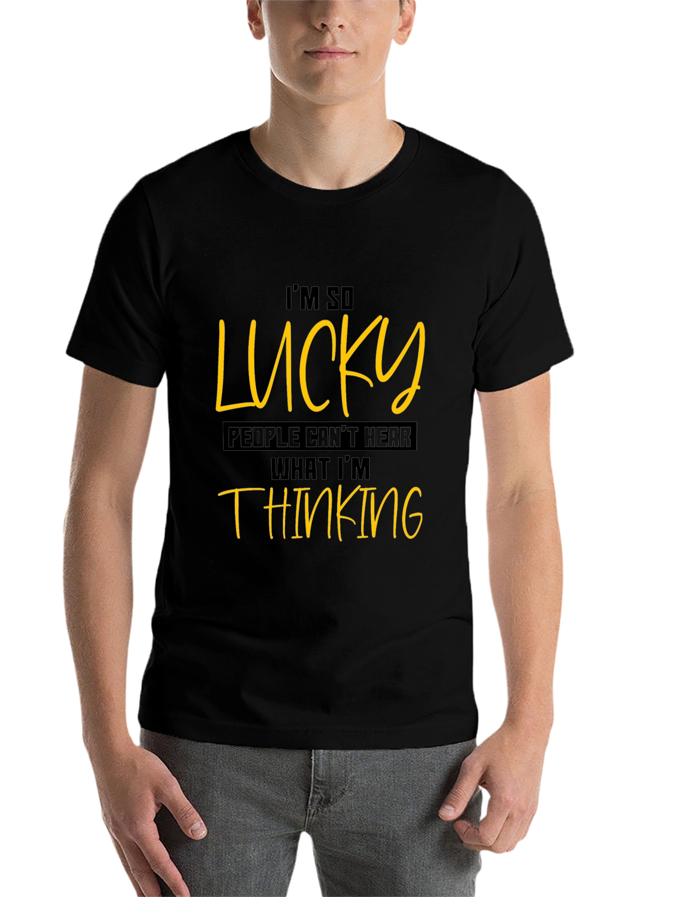 Lucky Statement Graphic Tee